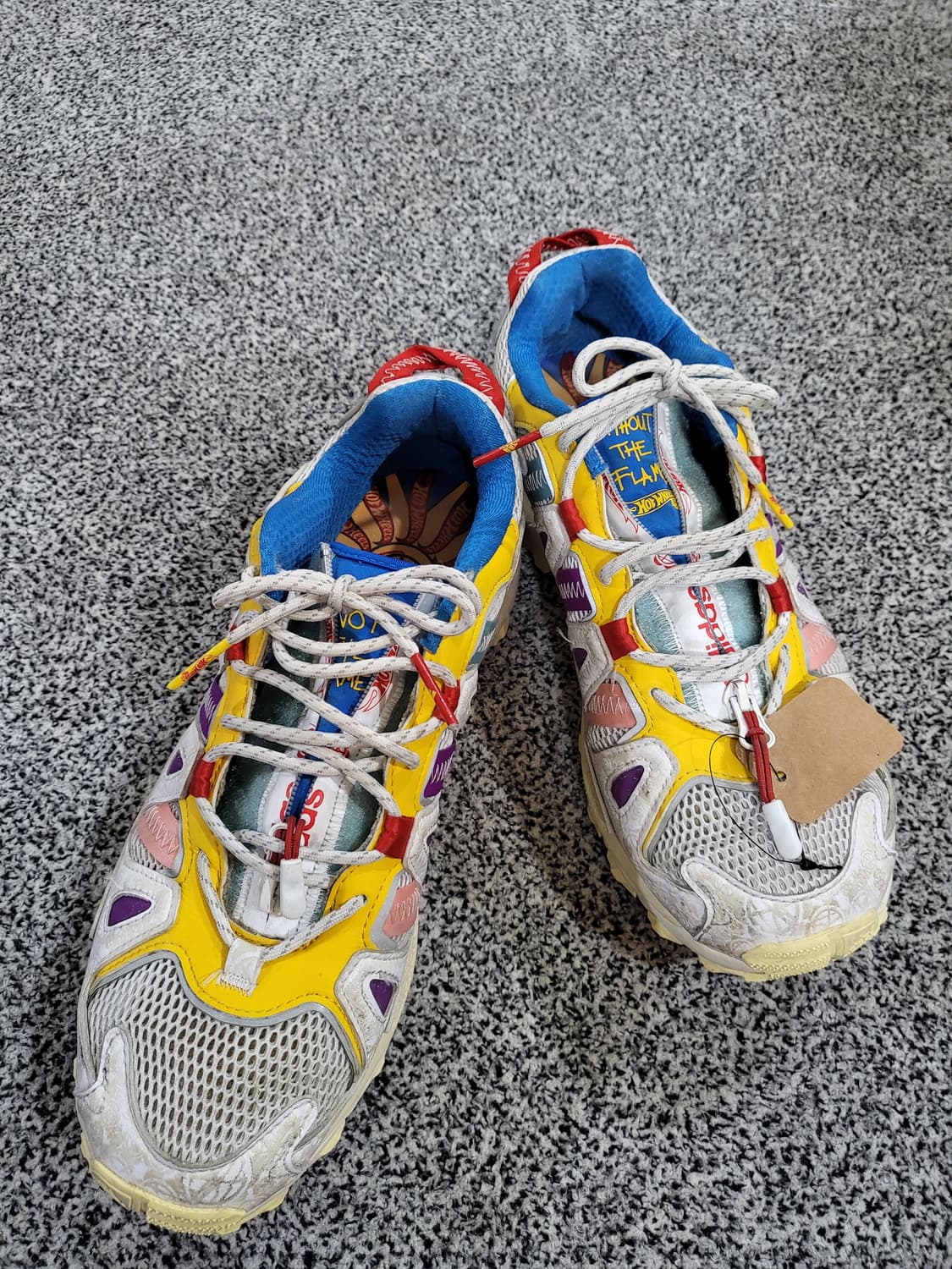 아디다스 X 션 위더스푼 X 핫 휠 협업 슈퍼터프 스니커즈 상품이미지2