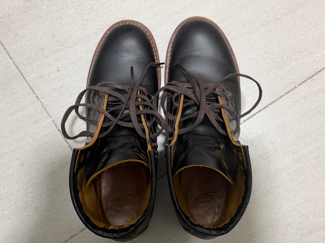 레드윙 벡맨 플랫박스 9060 블랙 크론다이크 260mm 상품이미지2