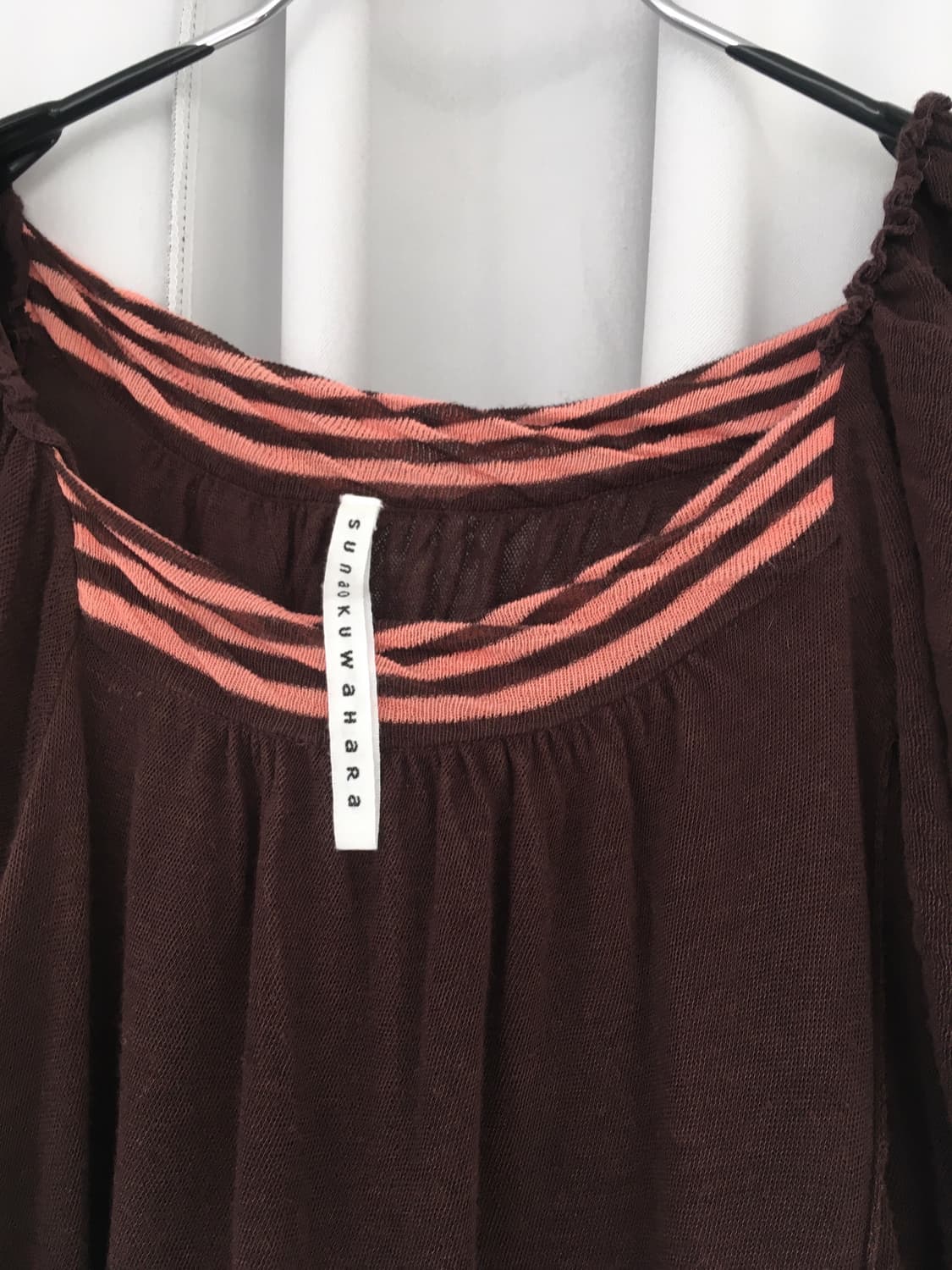 Sunao Kuwahara 스나오 쿠와하라 레이어드 원피스 상품이미지3