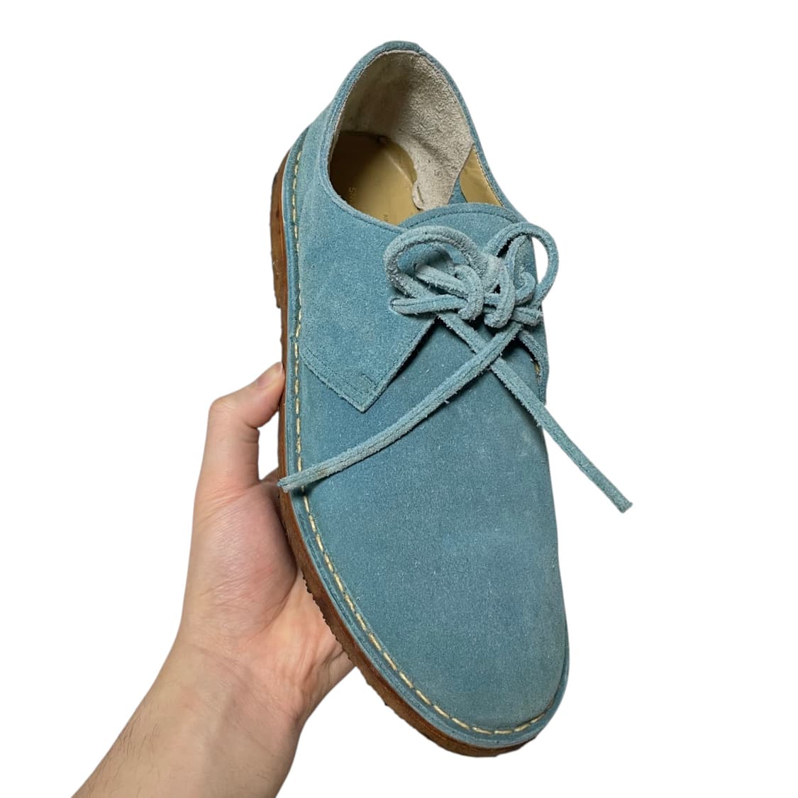 꼼데가르송 옴므 스웨이드 더비 슈즈 상품이미지5