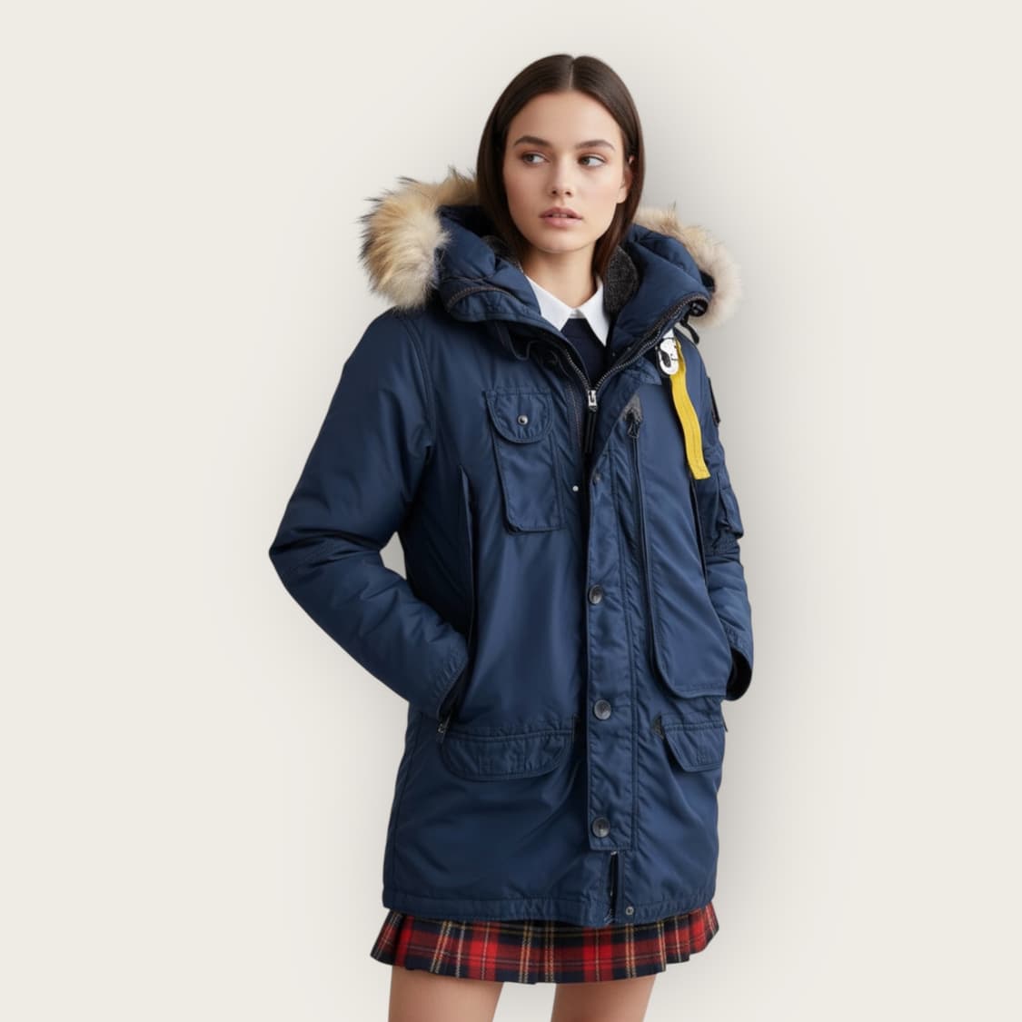 S/ 파라점퍼스 라이트네이비 코디악 퍼 패딩점퍼 상품이미지1