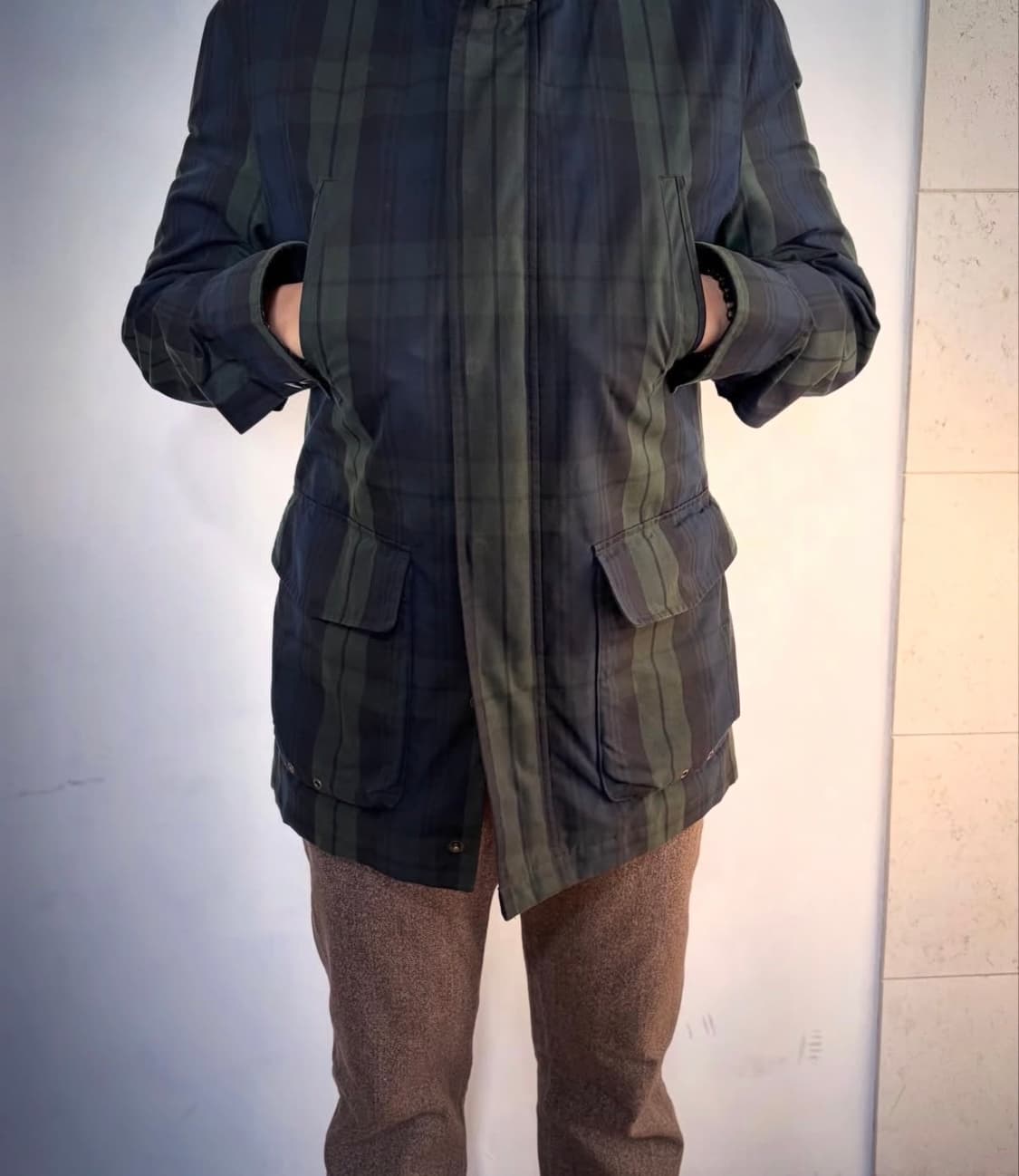 브룩브라더스 체크 자켓 M 상품이미지10