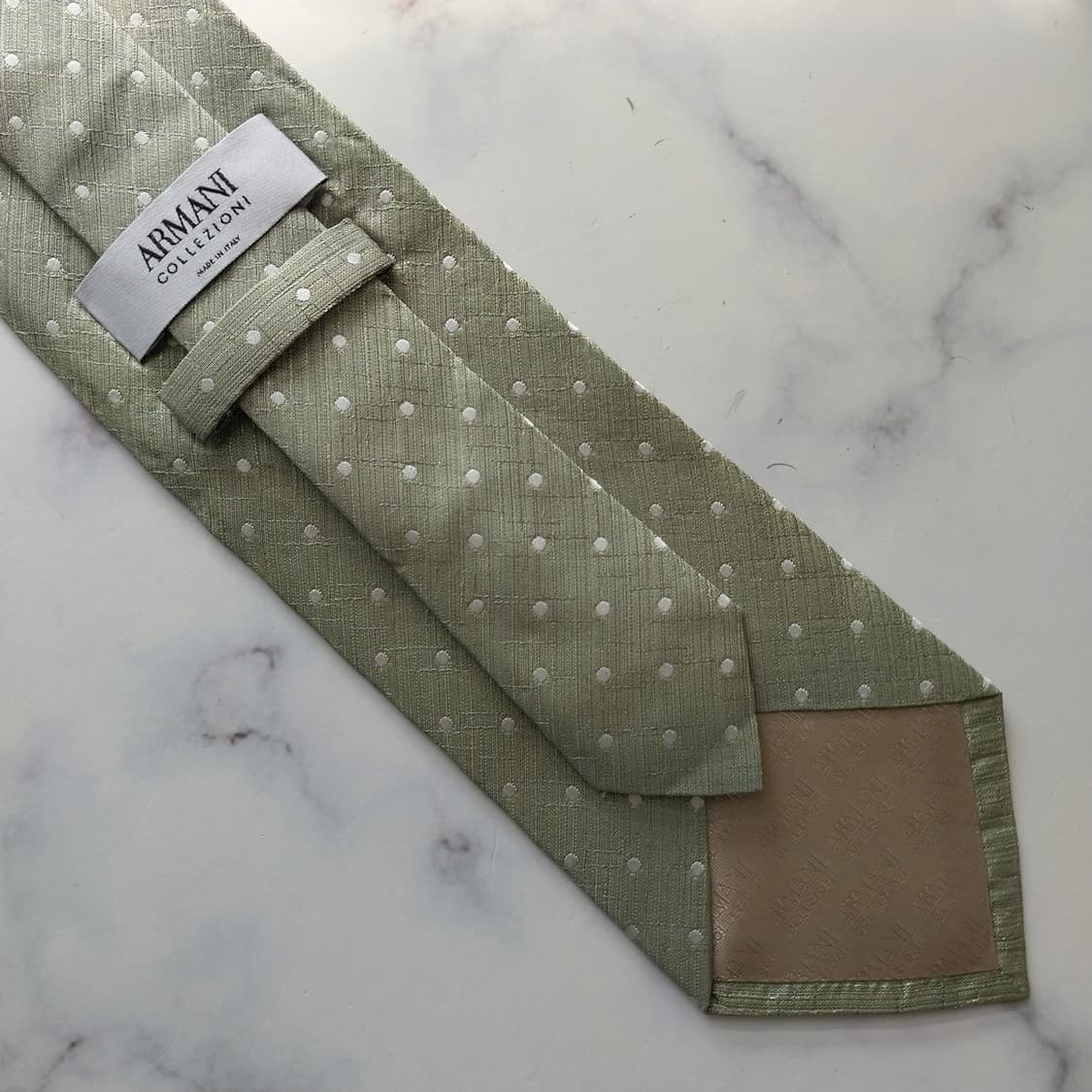 아르마니 꼴레지오니 실크 도트 넥타이 8.5cm A+등급 A1587
 상품이미지9