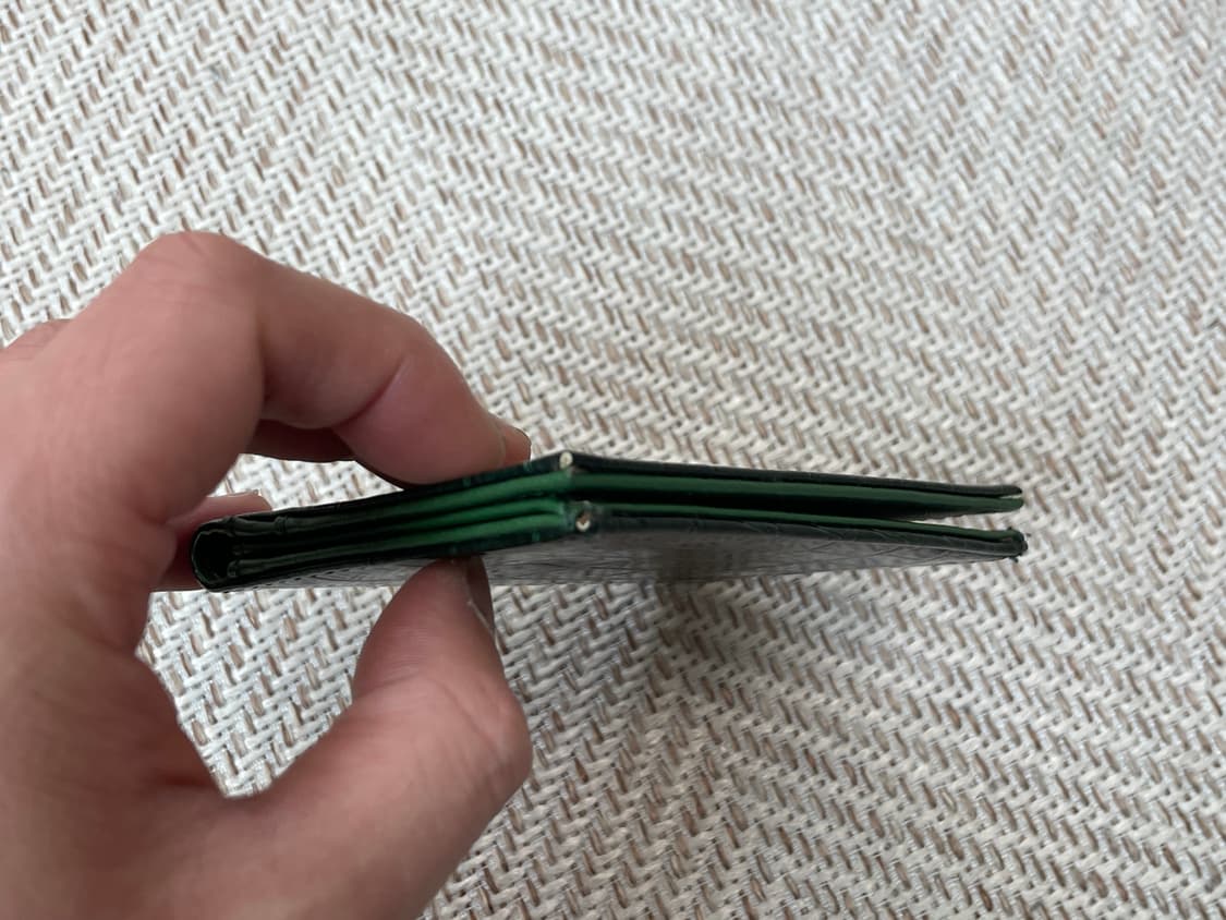 빈티지 크로커다일 레더 지갑 J03818 상품이미지4