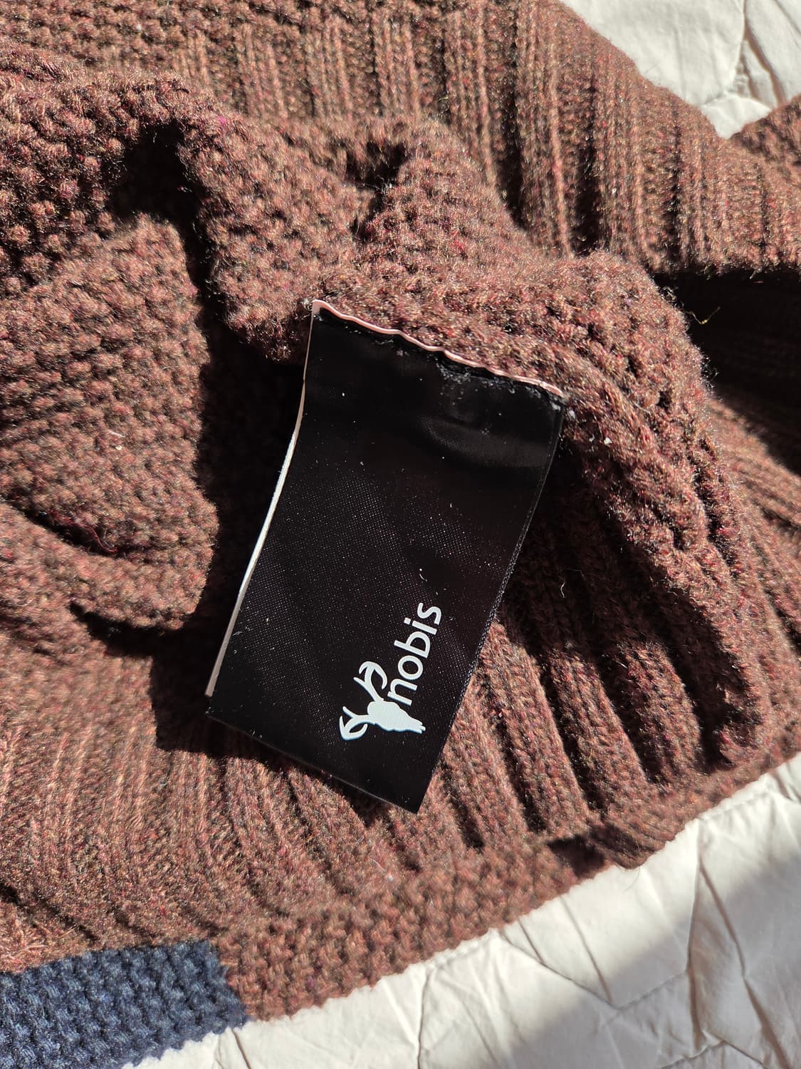 캐나다명품 노비스(nobis) 울 니트스웨터 m(100)사이즈 판매 상품이미지7