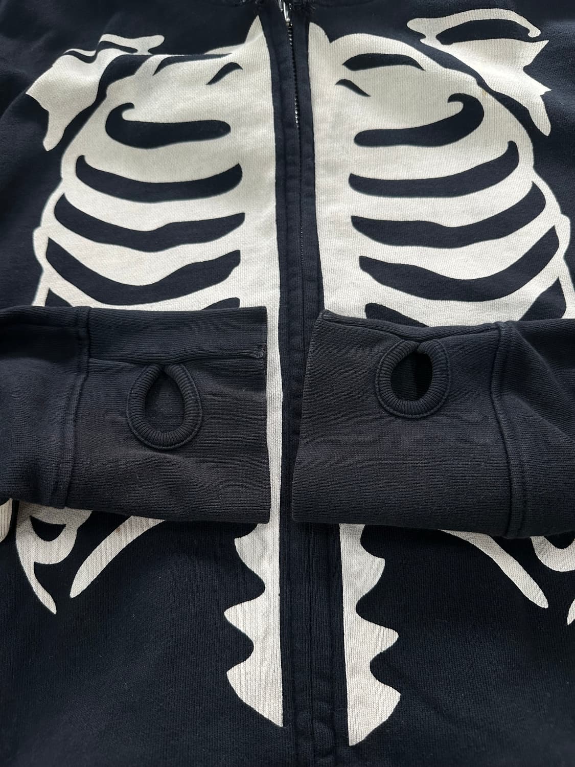 벤슨 본 스켈레톤 넥핸드워머 후드집업 상품이미지7