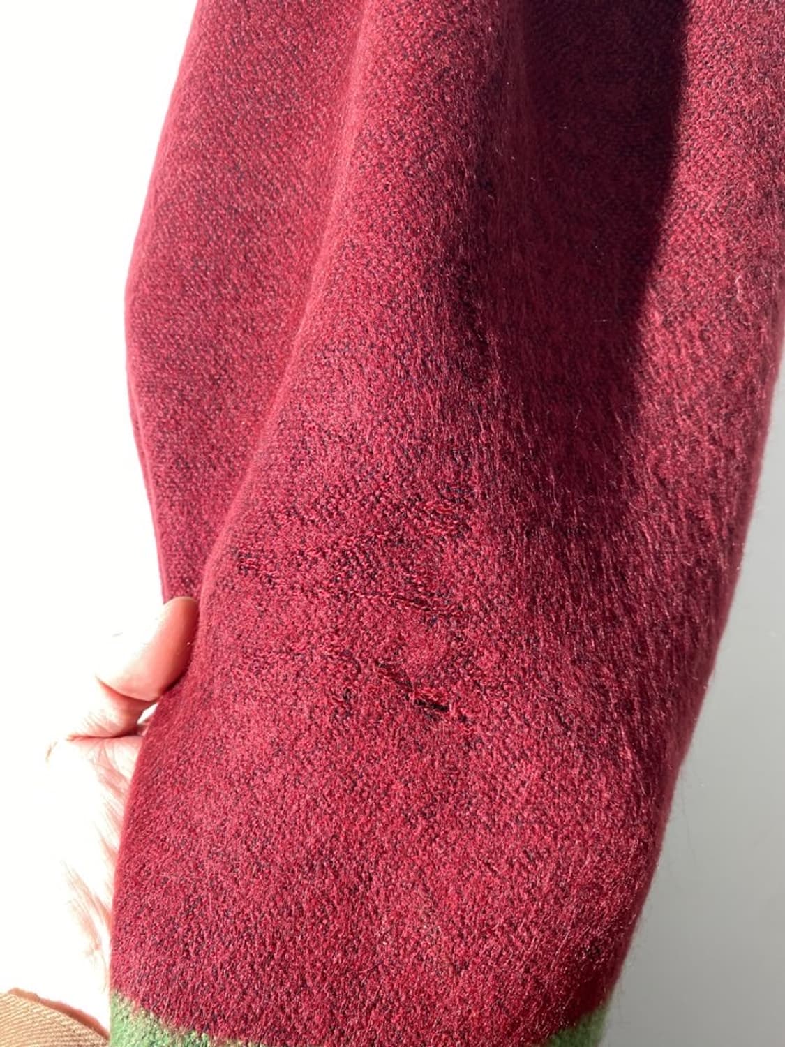 wool touch 패턴 머플러 상품이미지4