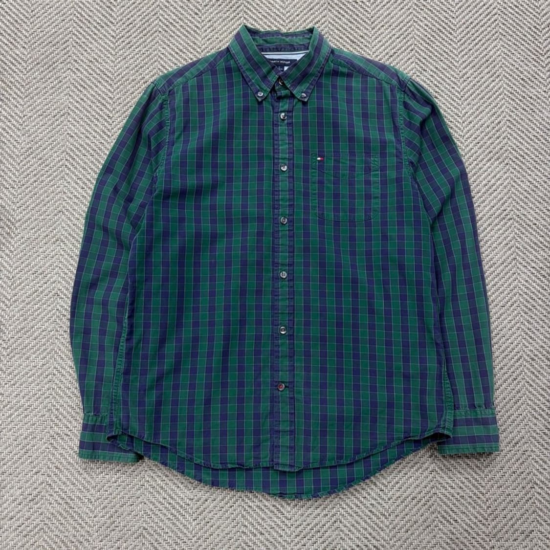 타미힐피거 체크 셔츠 v2694 상품이미지1