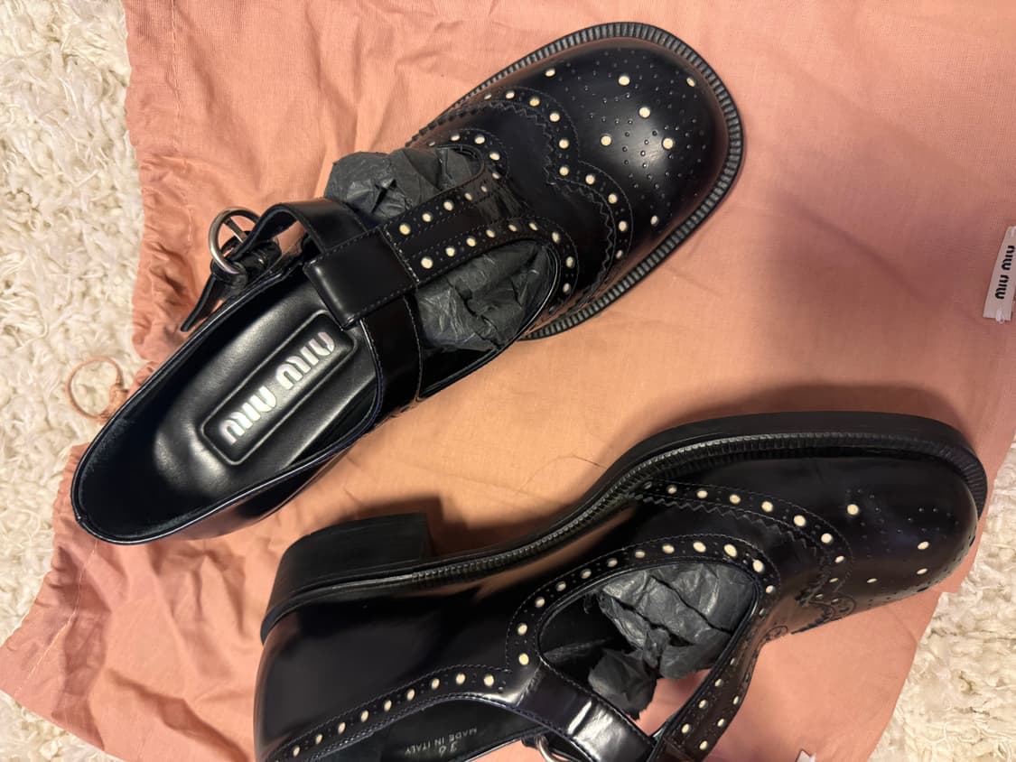 미우미우 여성로퍼 상품이미지3