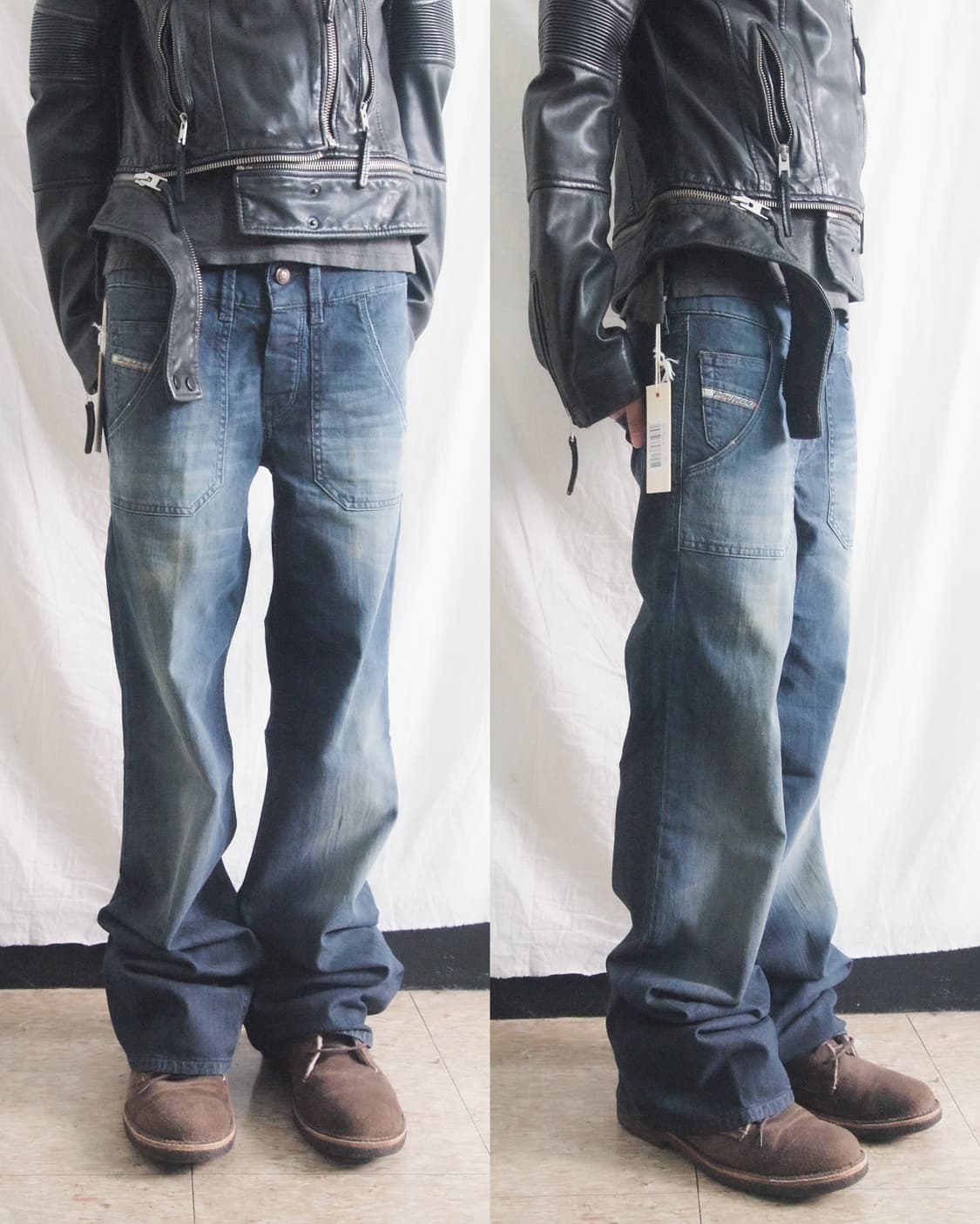 new* 디젤 미드라이즈 벨바텀 플레어핏 부츠컷 데님 상품이미지1