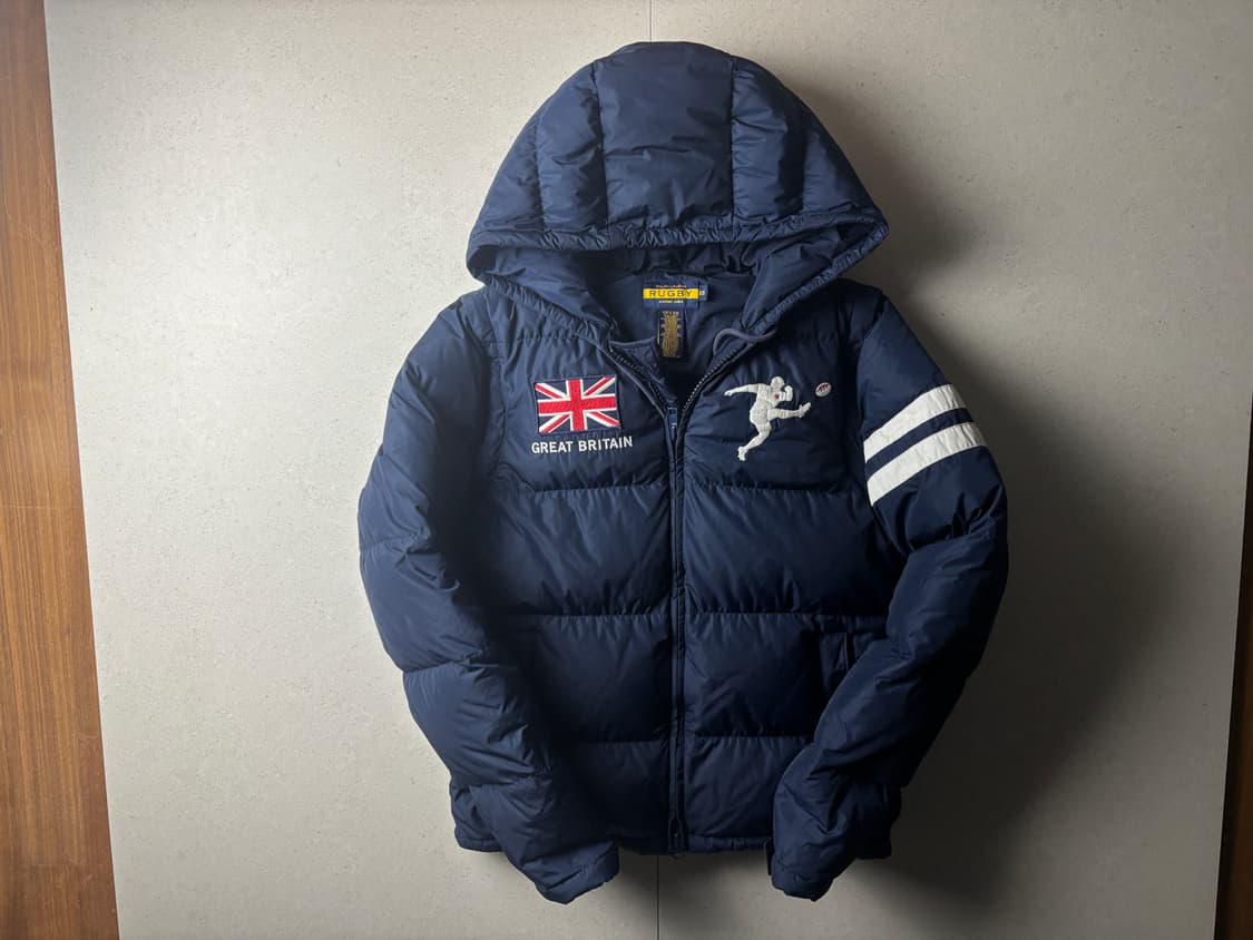 폴로 성조기 패딩 상품이미지6