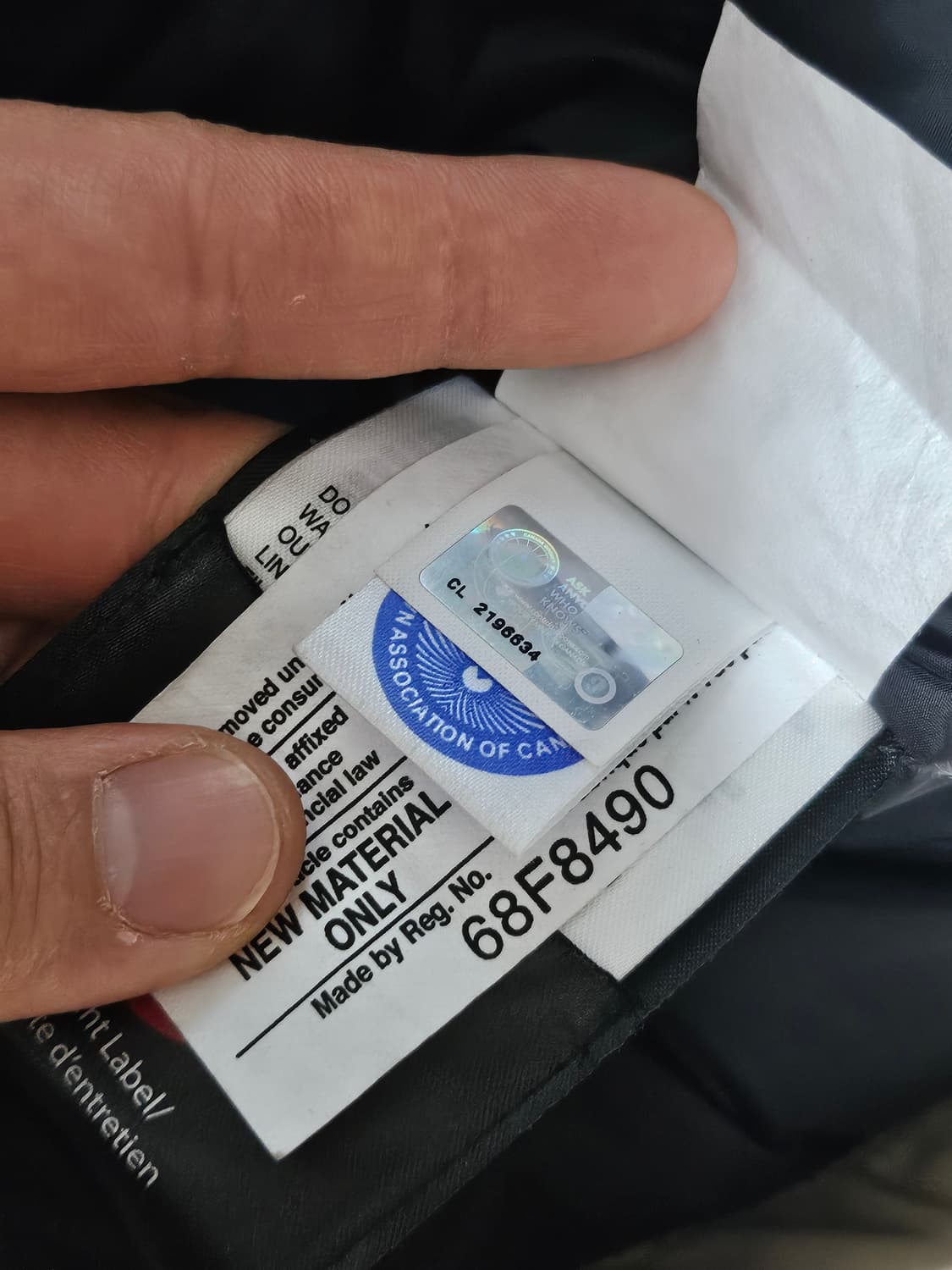 캐나다구스 덕다운 패딩 베이지 M 상품이미지5