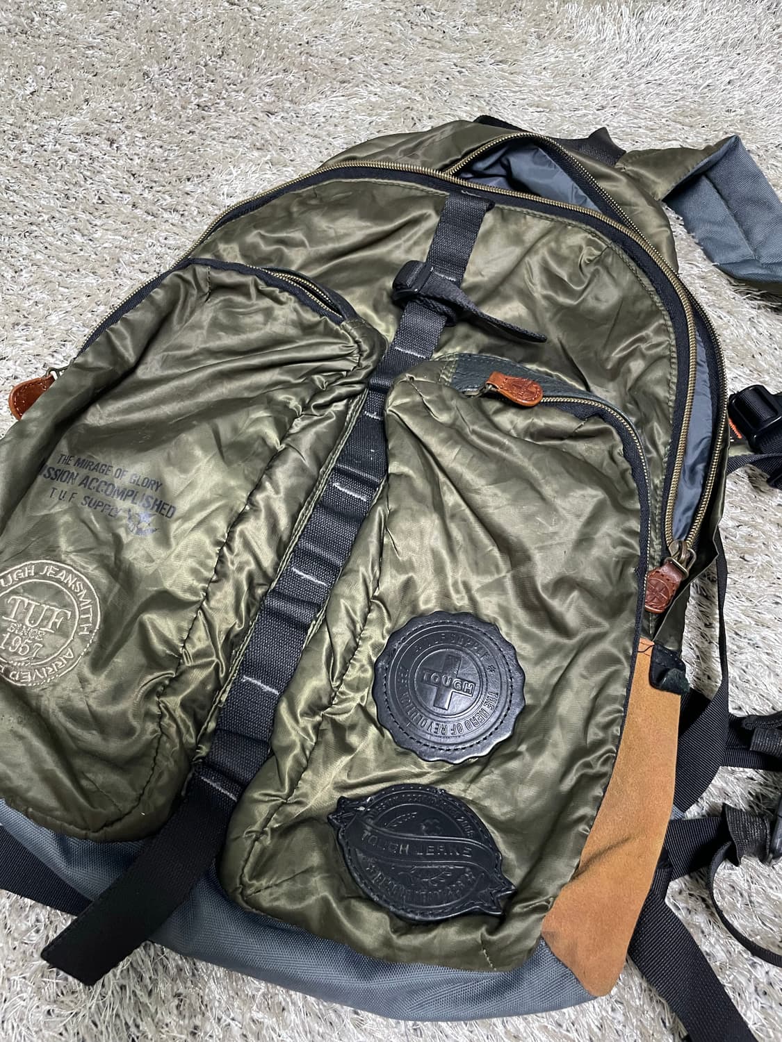 TOUGH JEANSMITH 고급 나일론 백팩 상품이미지2