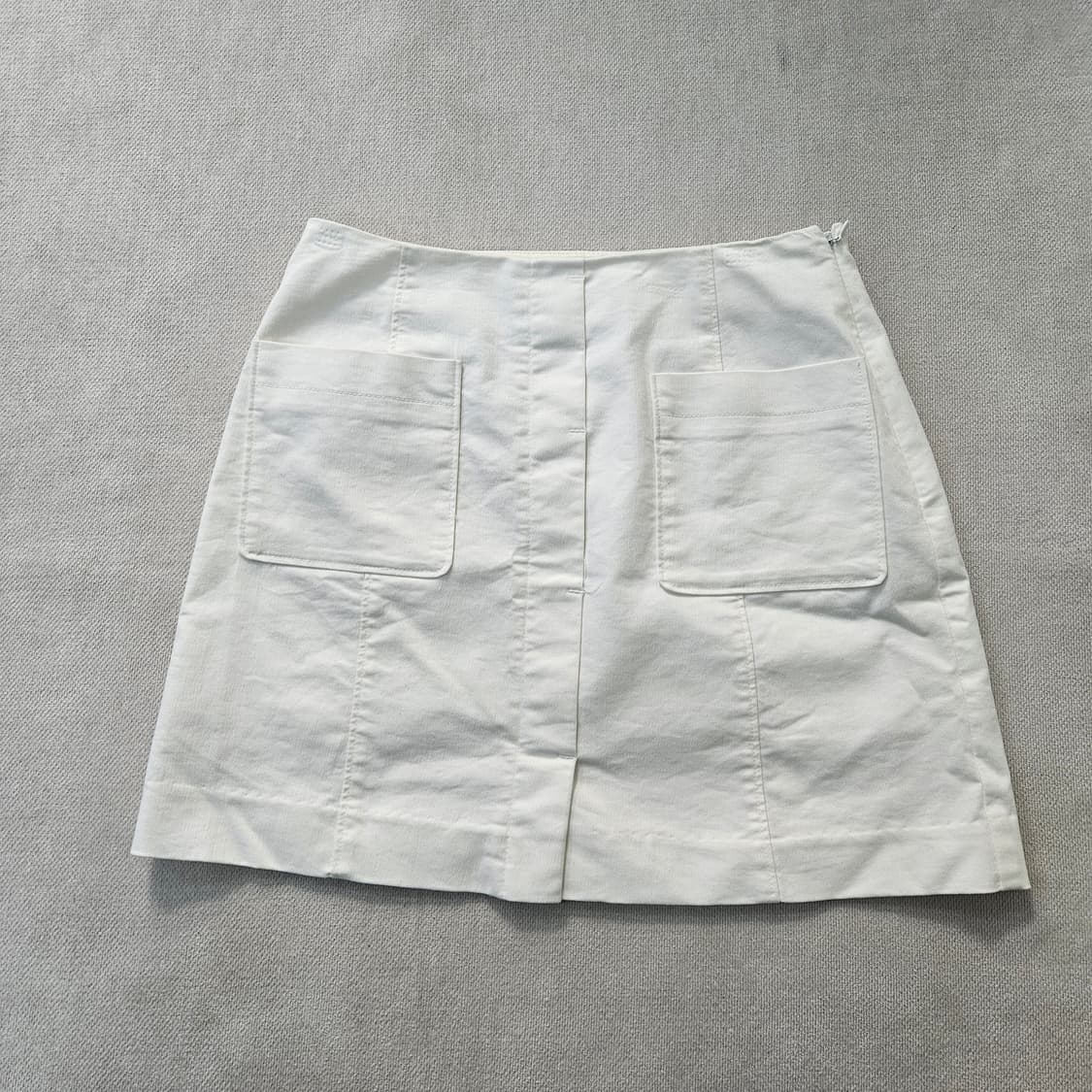 67-95 로엠 여성 화이트 미니스커트 0402Y 상품이미지2