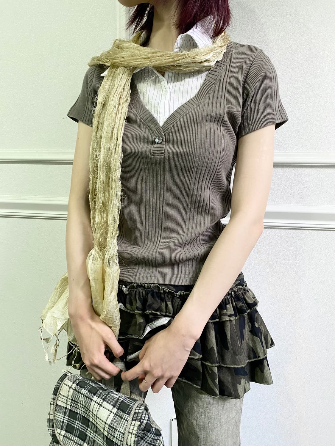 00’s Geek Chic Layered Slim Fit 긱시크 상품이미지3