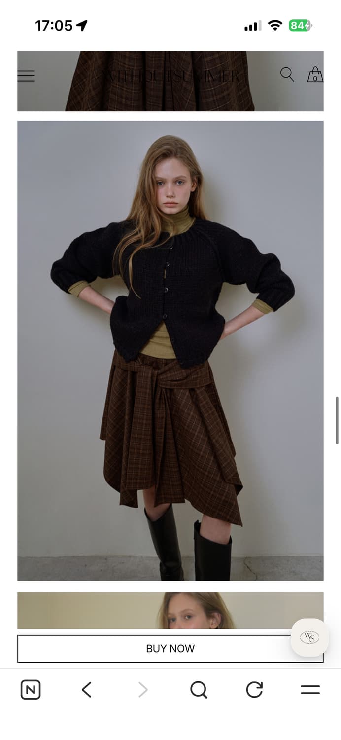 위드아웃썸머 벌룬 가디건 상품이미지3