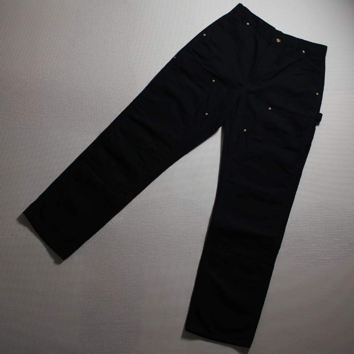 Carhartt 칼하트 B01 BLK 루즈 오리지널핏 덕 워크팬츠 상품이미지2