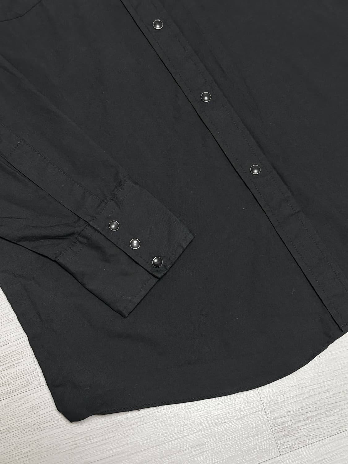 빈티지 블랙 웨스턴셔츠 L~XL 상품이미지3
