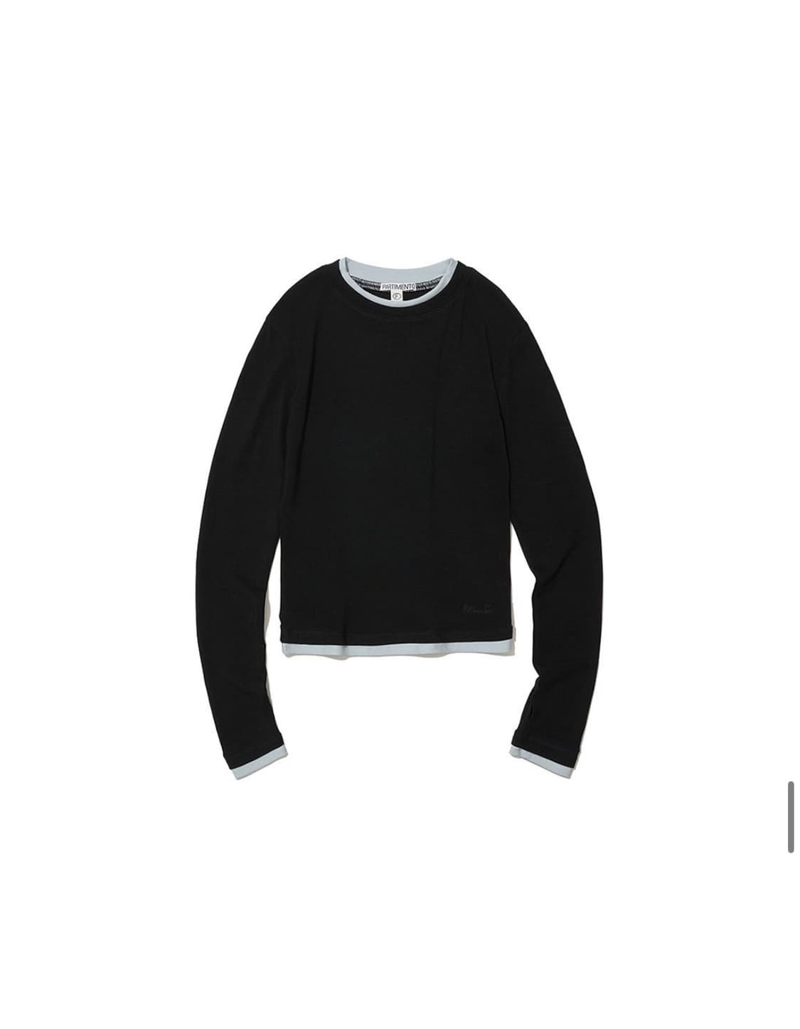 파르티멘토우먼 더블레이어드 롱슬리브 상품이미지3