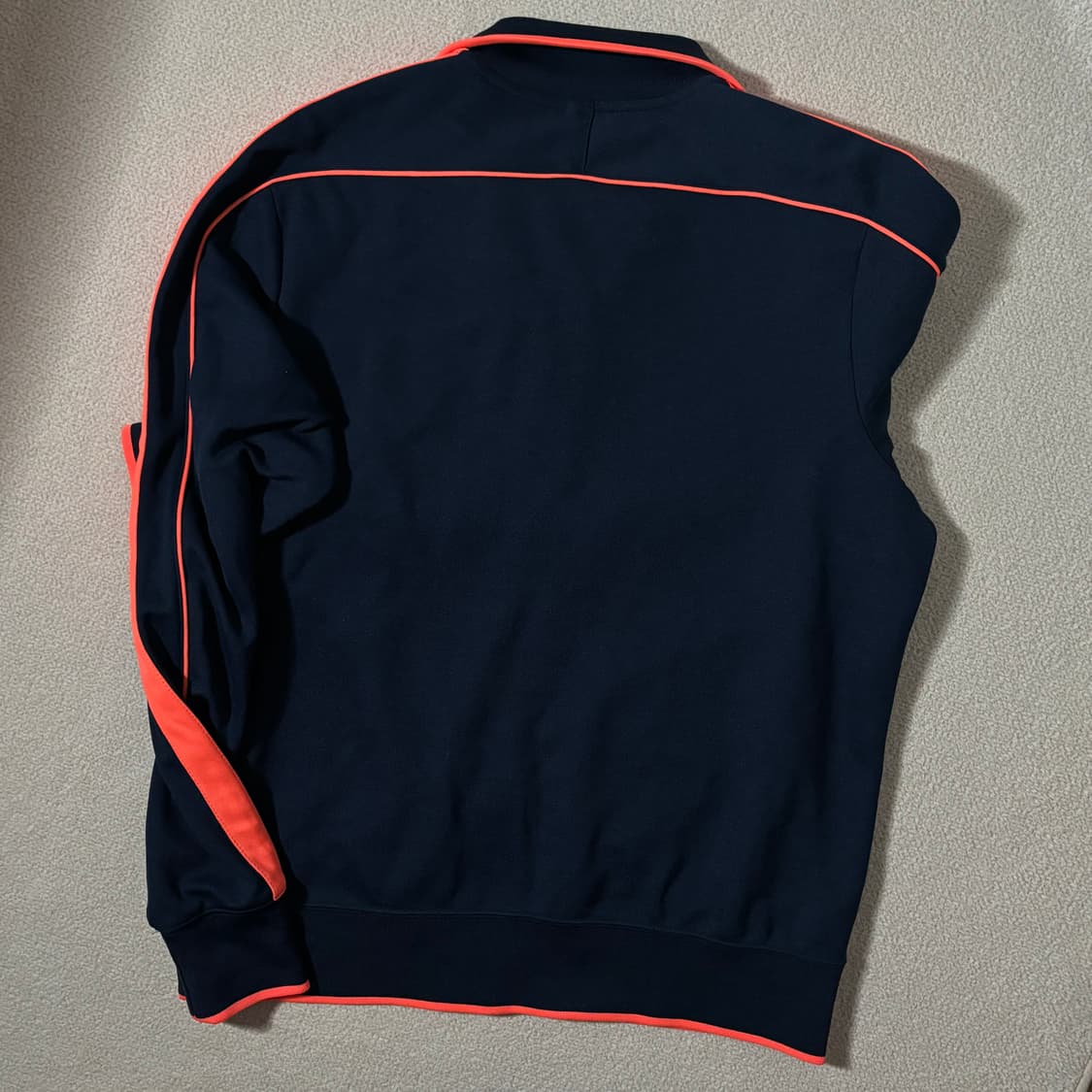 나이키 네이비 유니크 배색 포인트 스몰로고 져지 상품이미지4