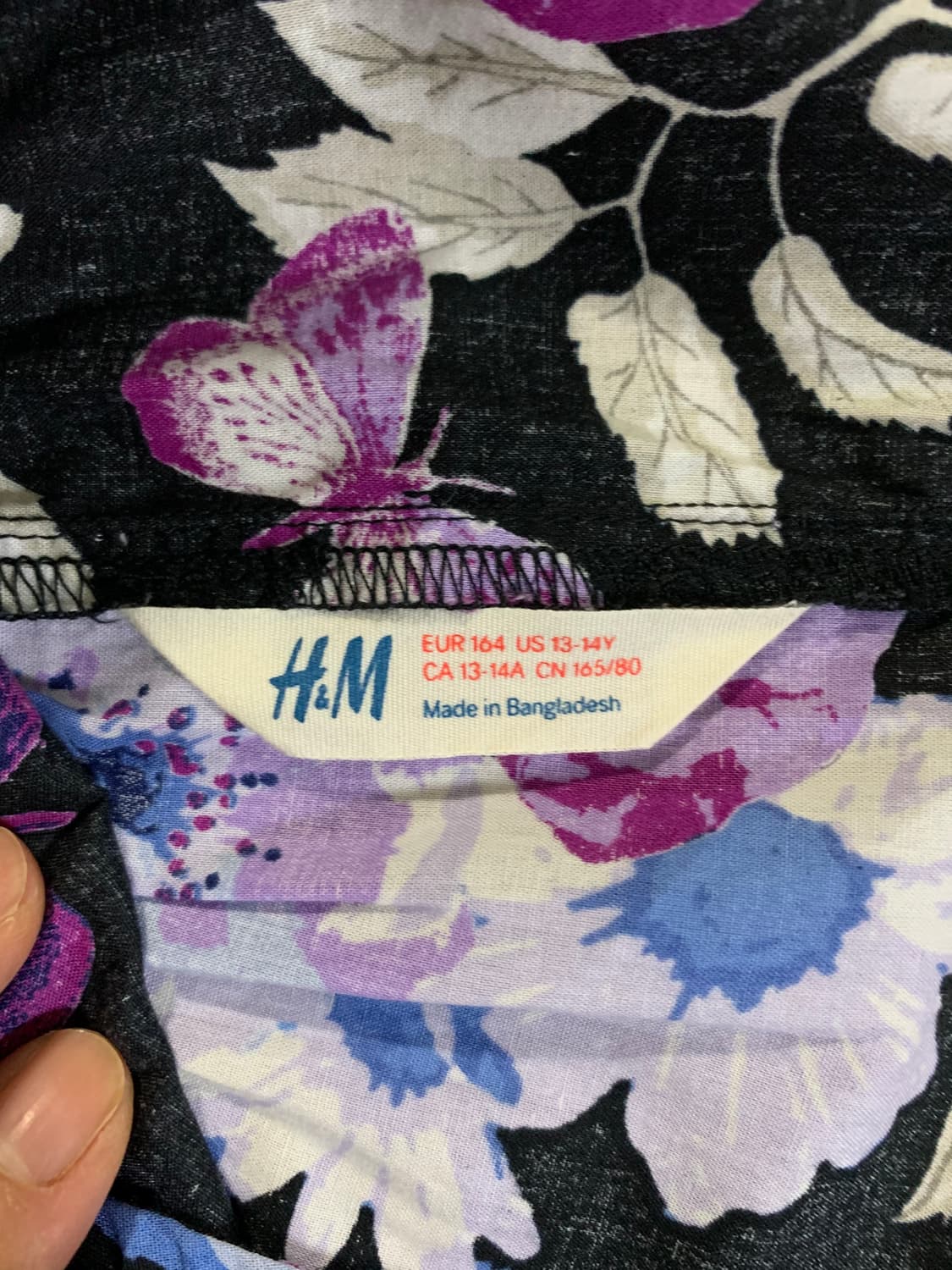 H&M 플라워패턴 원피스(XS사이즈) 상품이미지3