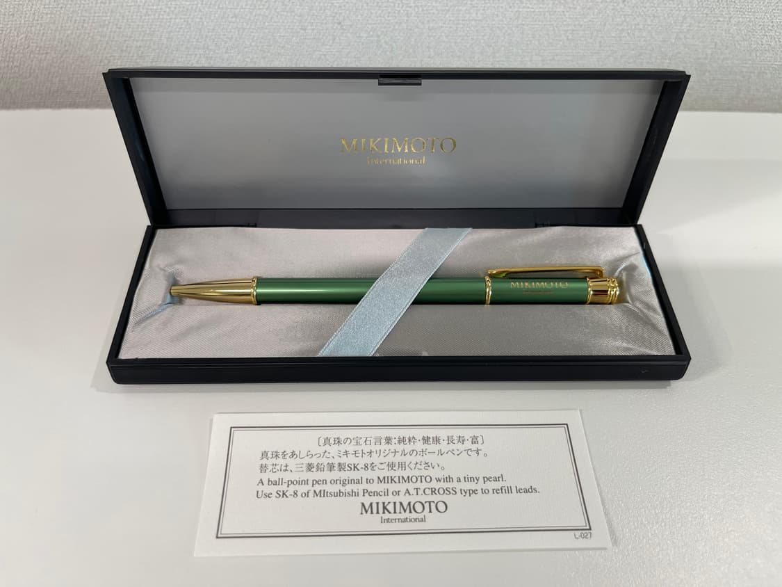 미키모토 펄 진주 장식 볼펜 1번 MIKIMOTO 상품이미지1