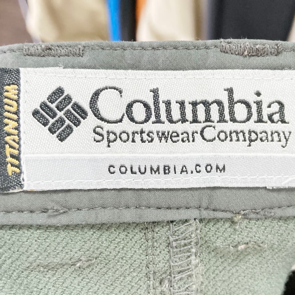 콜롬비아 남성등산바지 하절기 카키 30 상품이미지4