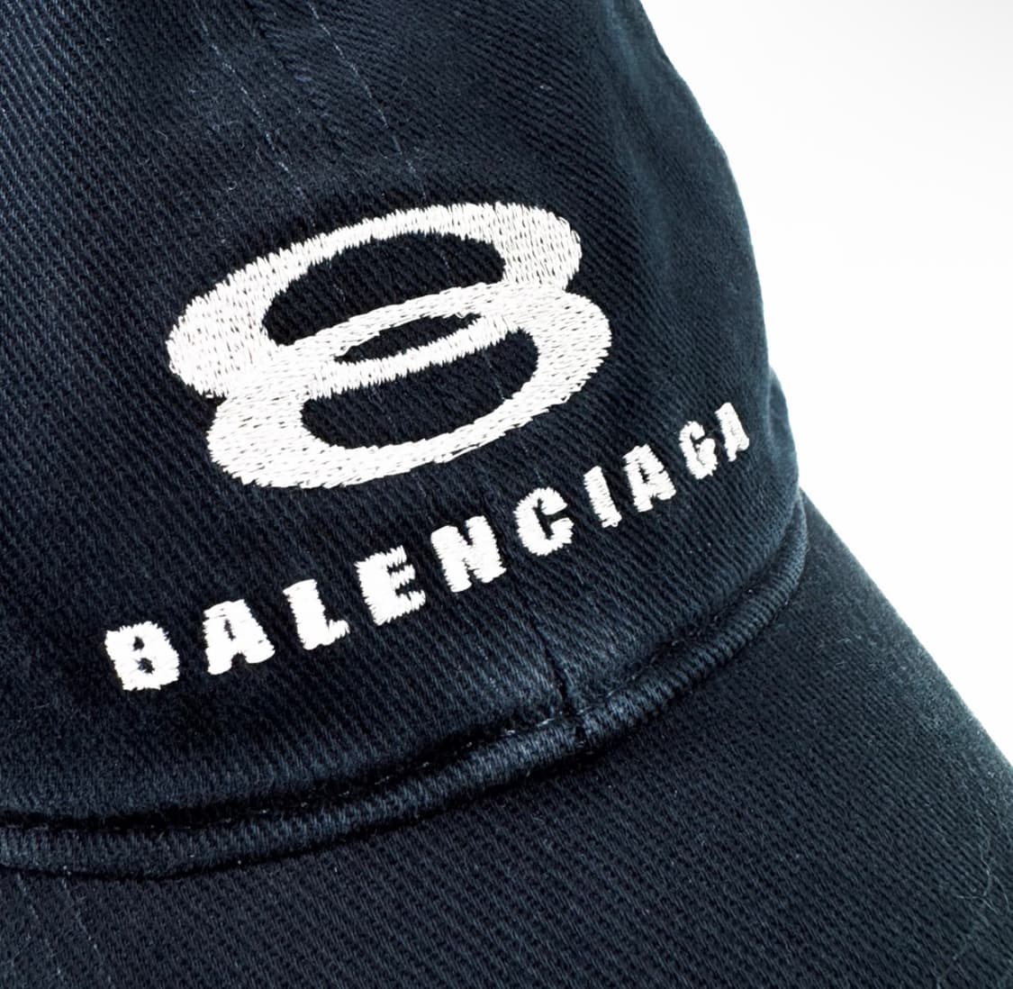 [S] 발렌시아가 유니티 스노우보드 볼캡 모자 네이비 블루 상품이미지5