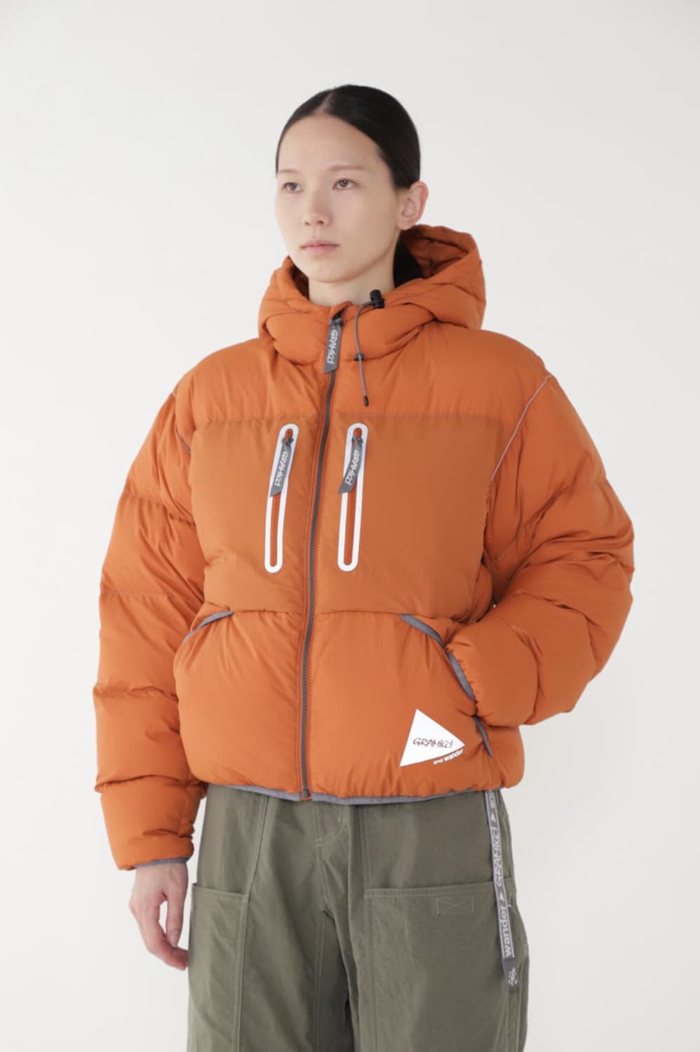 앤드원더X그라미치 오렌지 다운자켓 상품이미지8