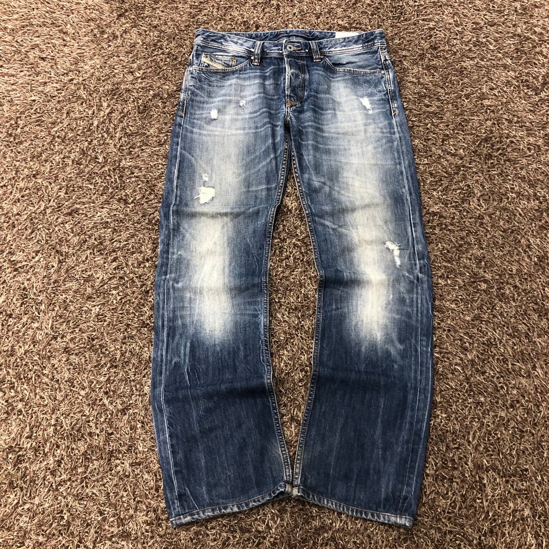 32 디젤 VIKER 워싱 디스 데미지 데님 팬츠 상품이미지2