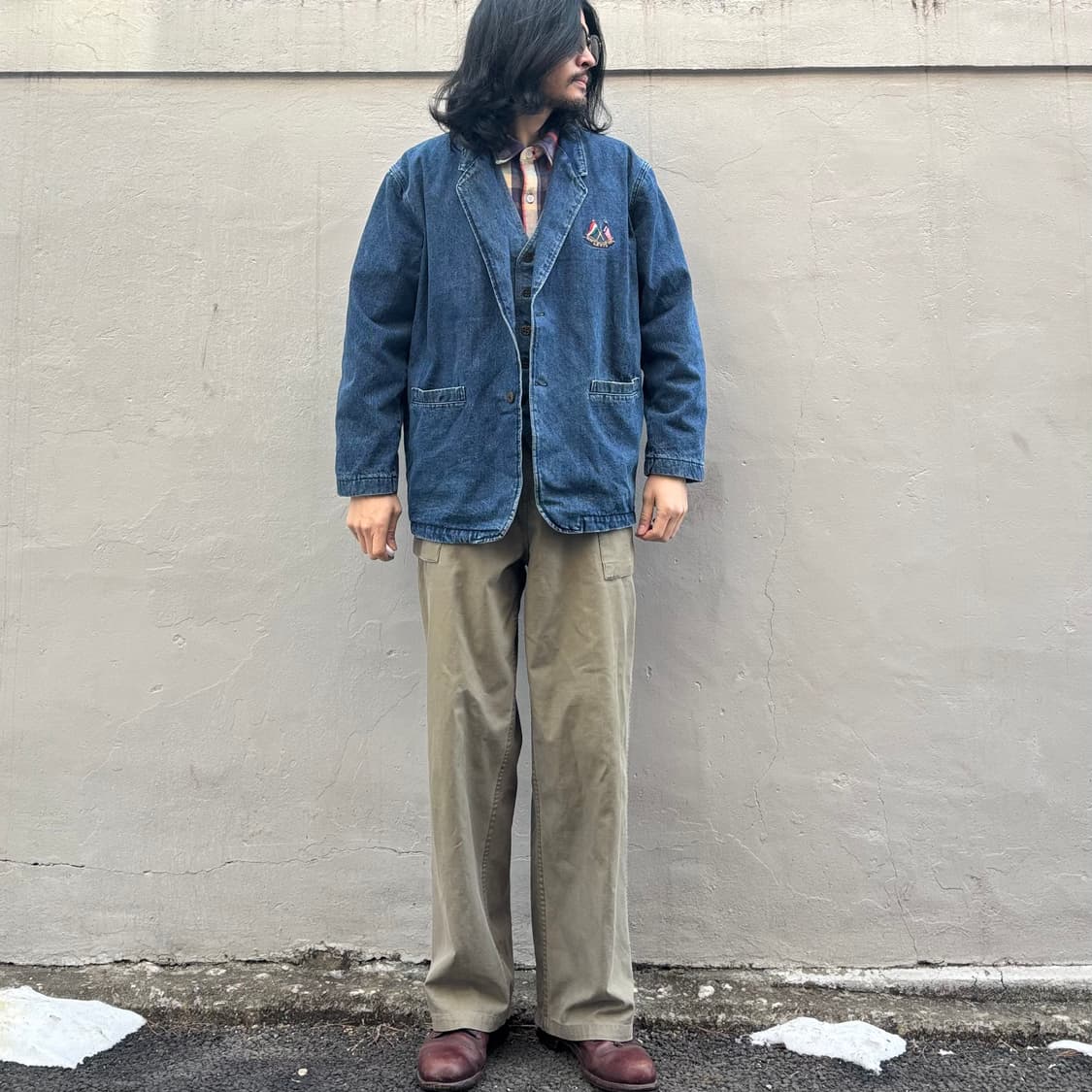 80년대 리바이스 데님 블레이저 자켓 상품이미지7