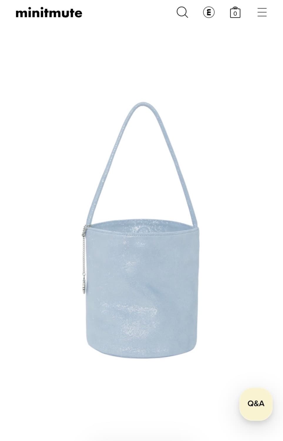 미닛뮤트 토보백 샤인 블루 상품이미지3