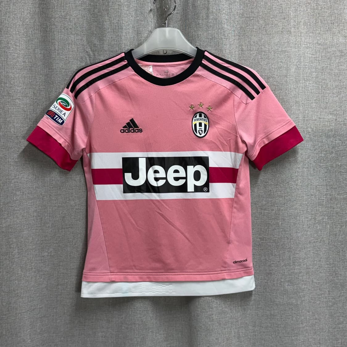 [S] 아디다스 유벤투스 15-16 어웨이 축구 유니폼 10번 포그바 상품이미지1