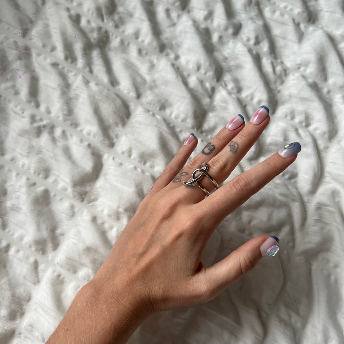 🖇 실버 루프 커브 반지 상품이미지7