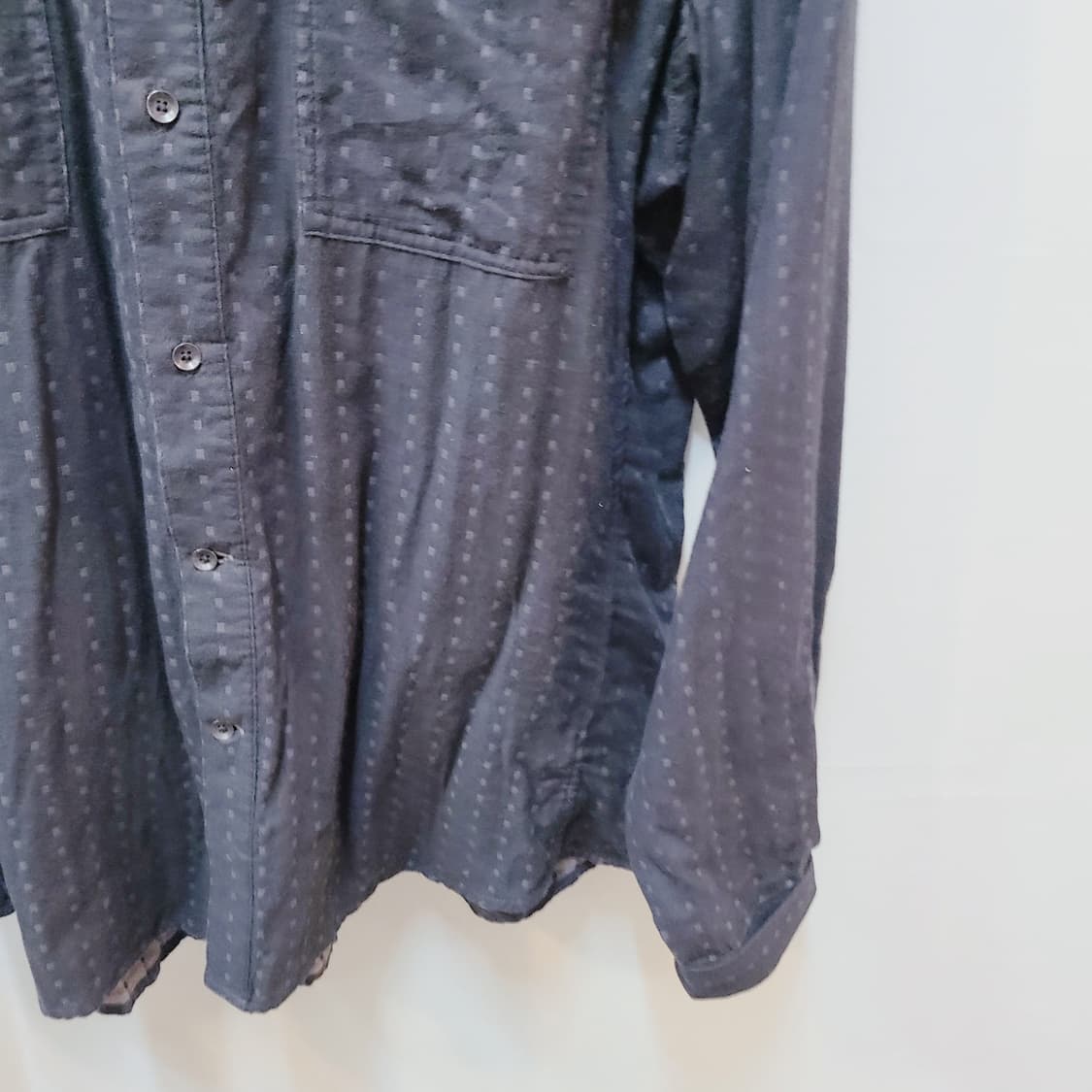 XL~XXL) nau 도톰한 빈티지 셔츠 상품이미지2