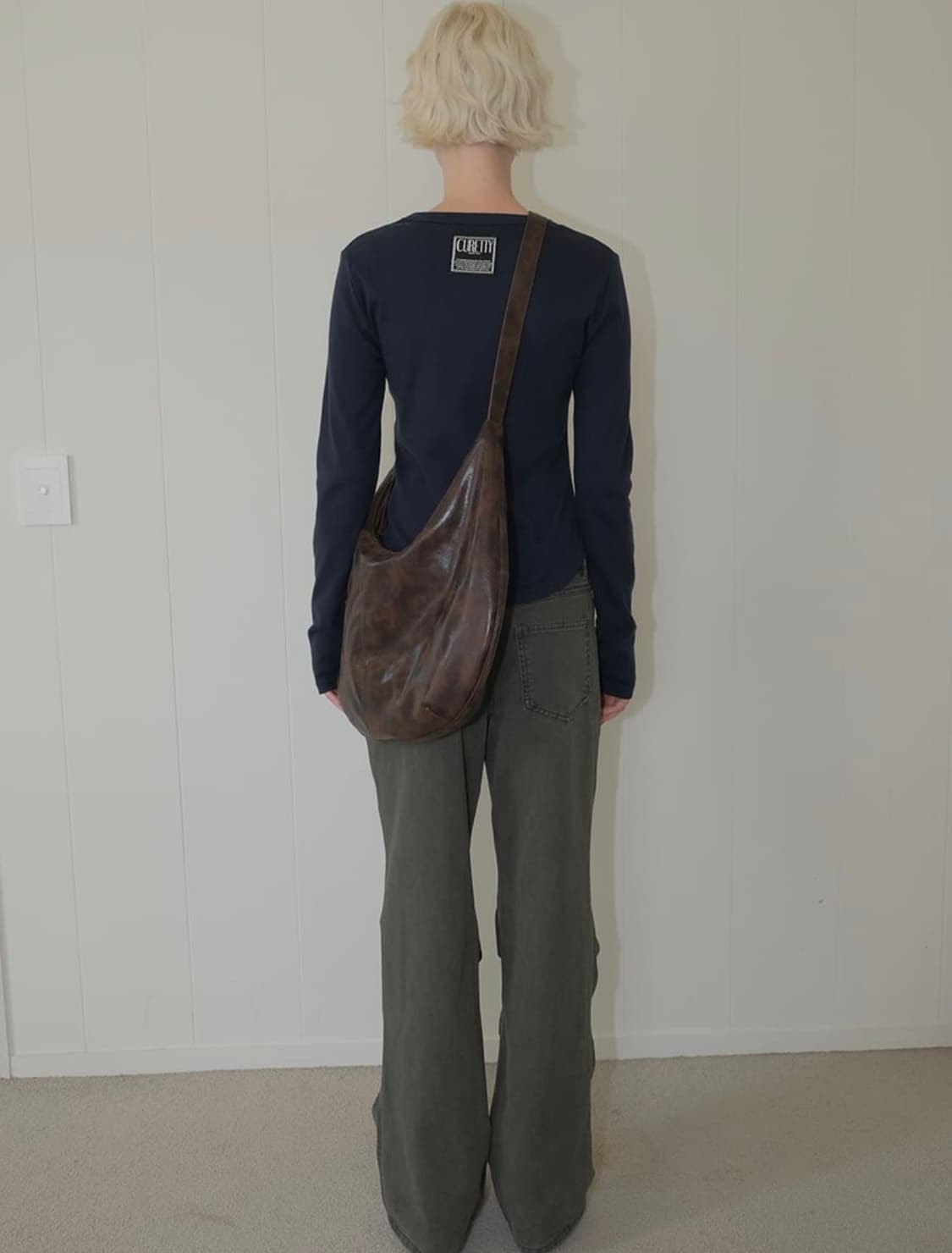 C SHIRRING DETAIL PANTS_KHAKI 상품이미지2