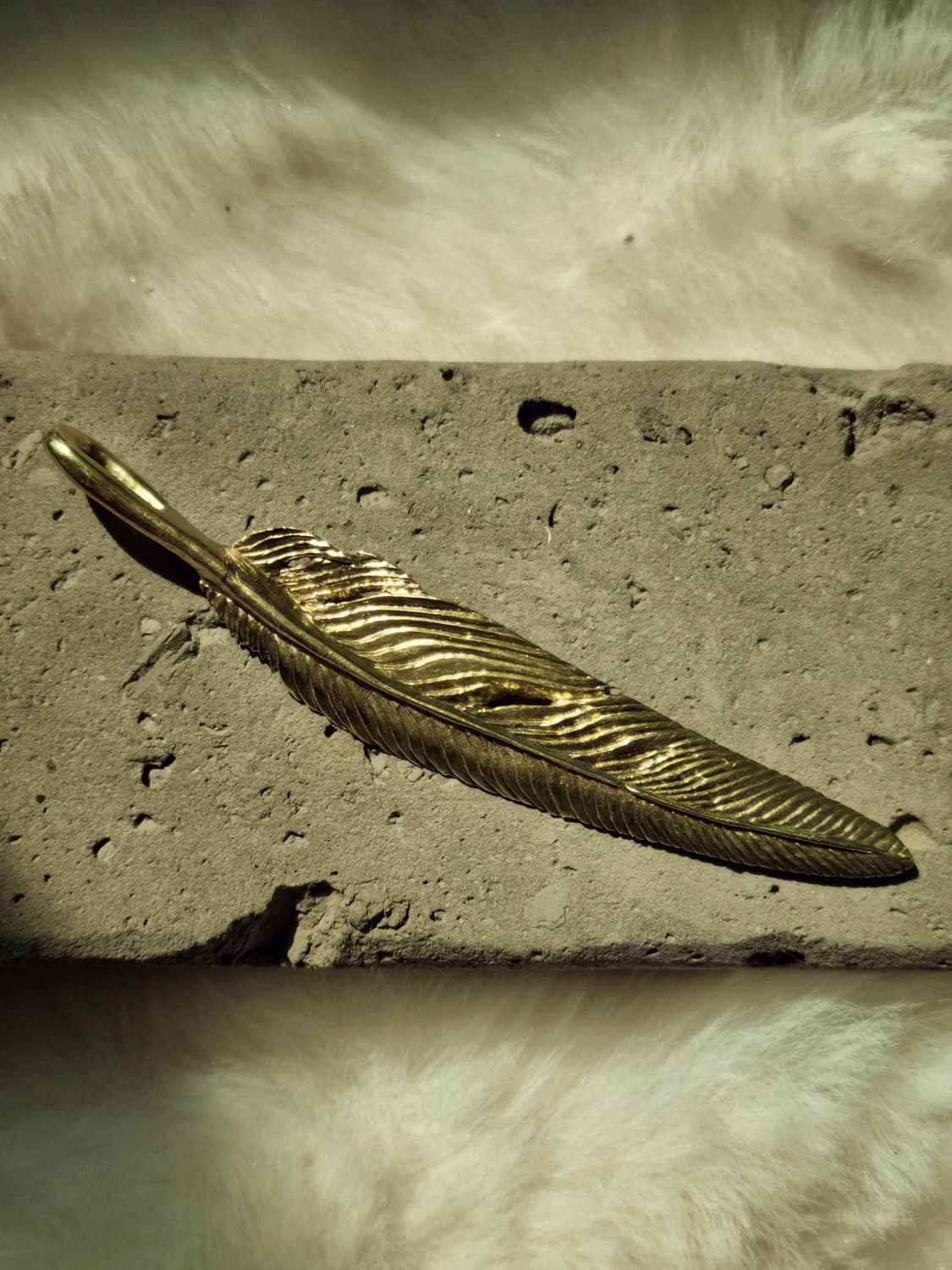 핸드메이드 페더 팬던트 상품이미지3