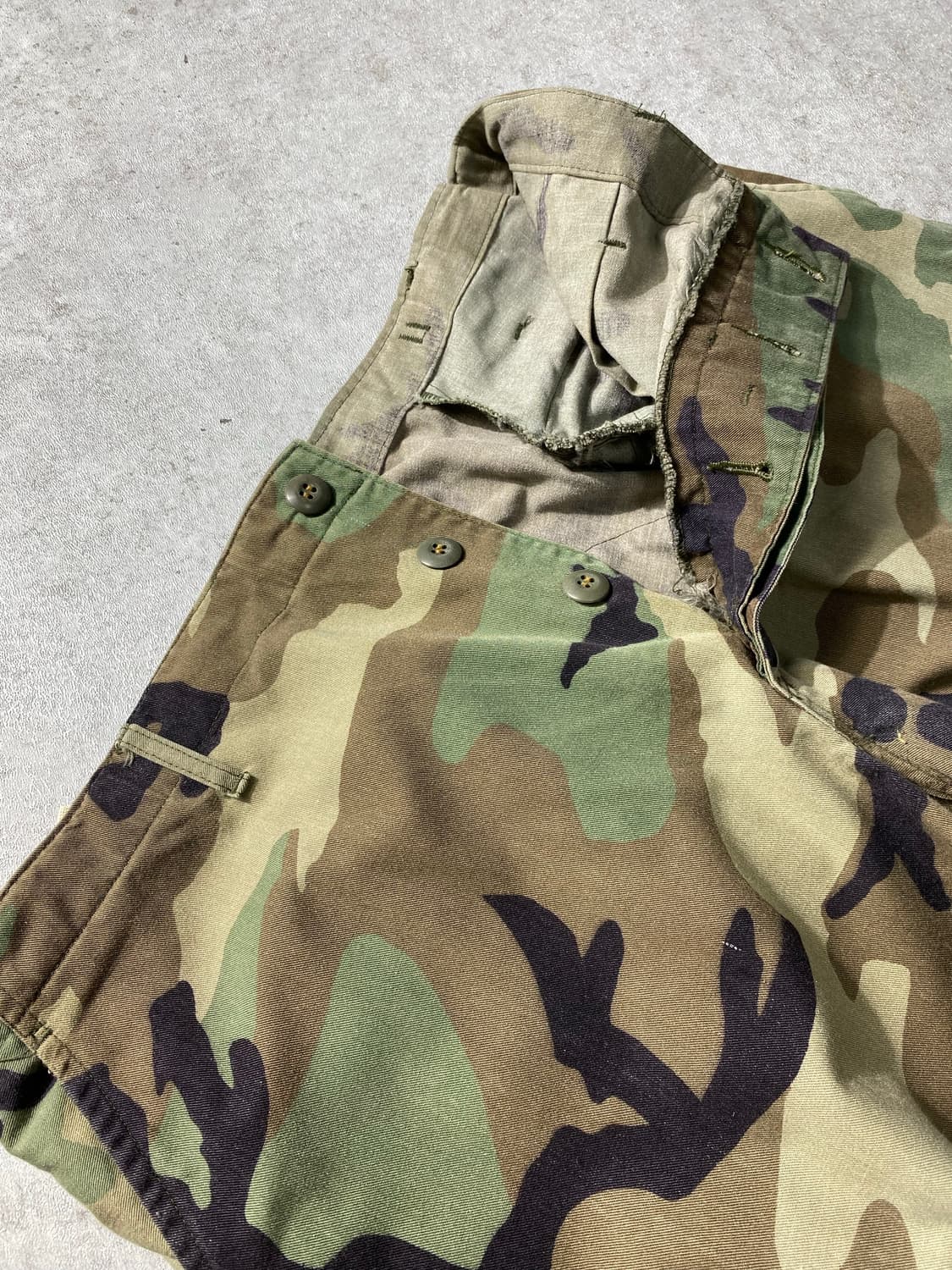 [L] 80s U.S.ARMY 미군 우드랜드 BDU 카고팬츠 상품이미지5