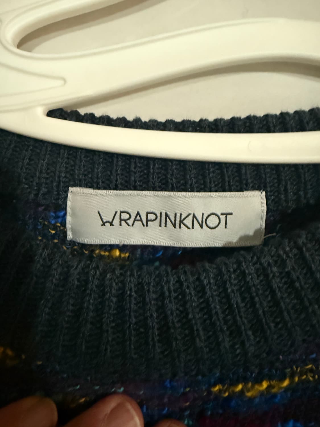 RAPINKNOT 래핑노트 니트 반팔 상품이미지4