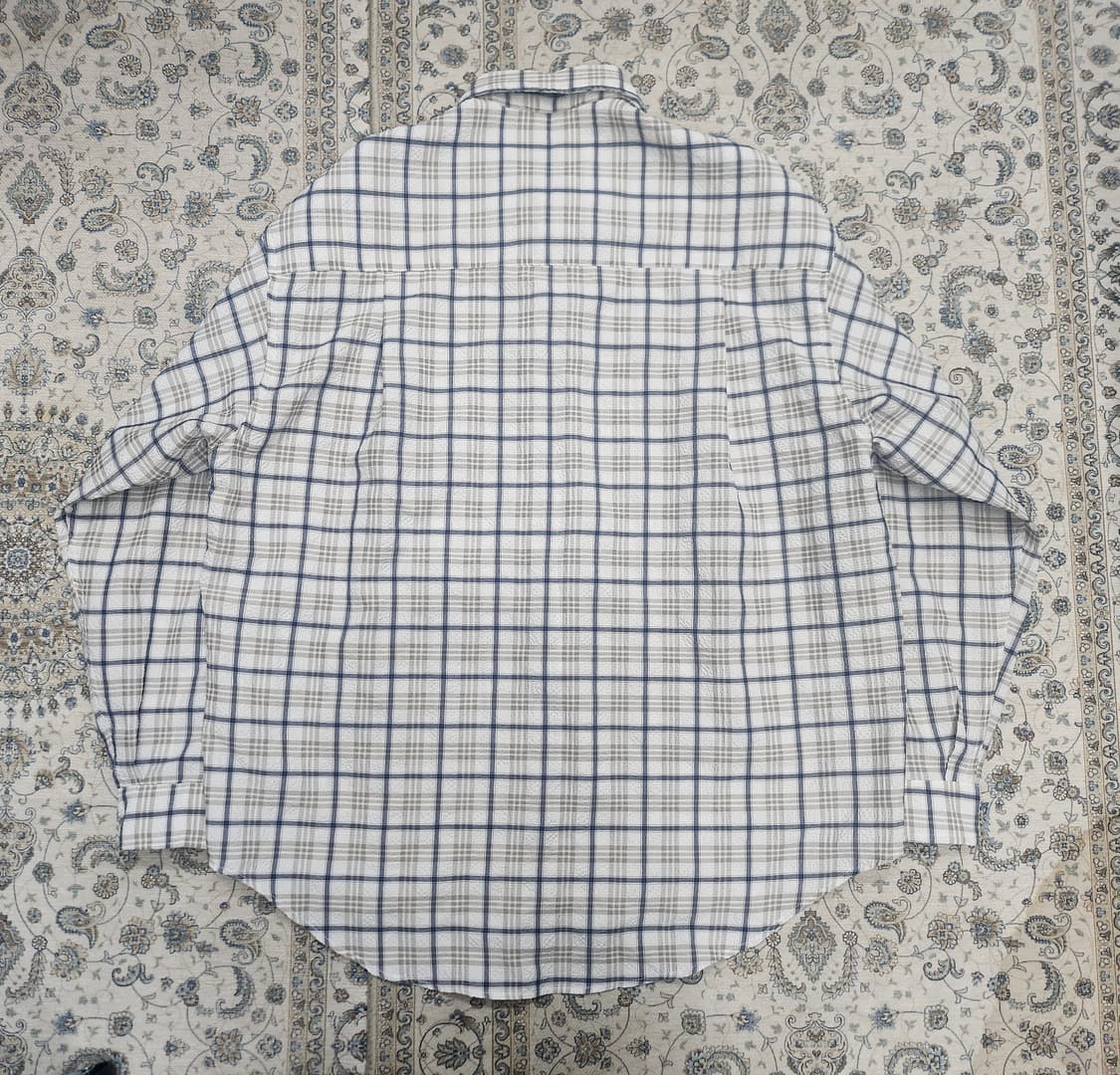 LAFUDGE STORE 시어서커 셔츠 S (크게나옴) (105-110) 상품이미지2