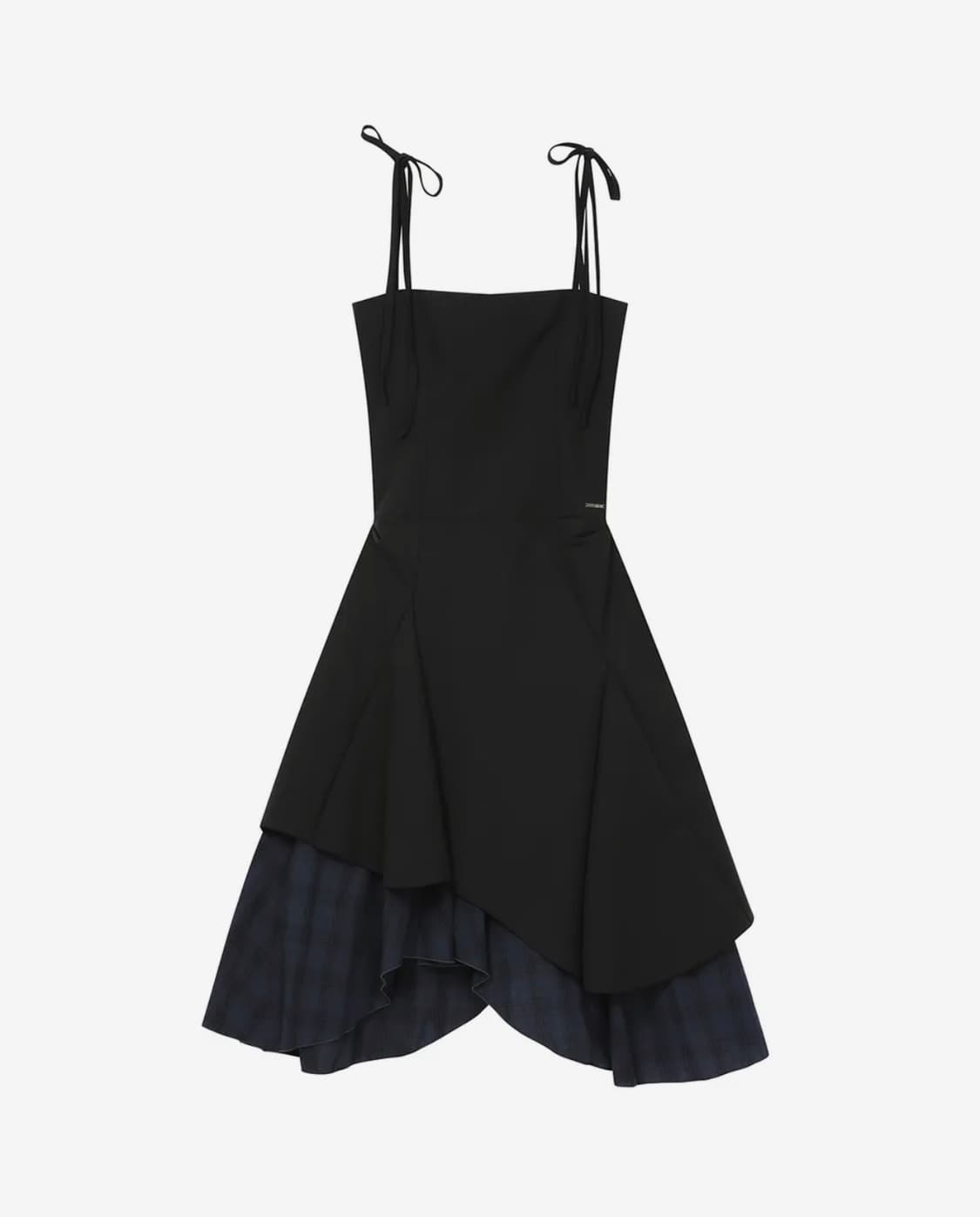 미세키서울 unbalanced 원피스 언발란스 레이어드 상품이미지1