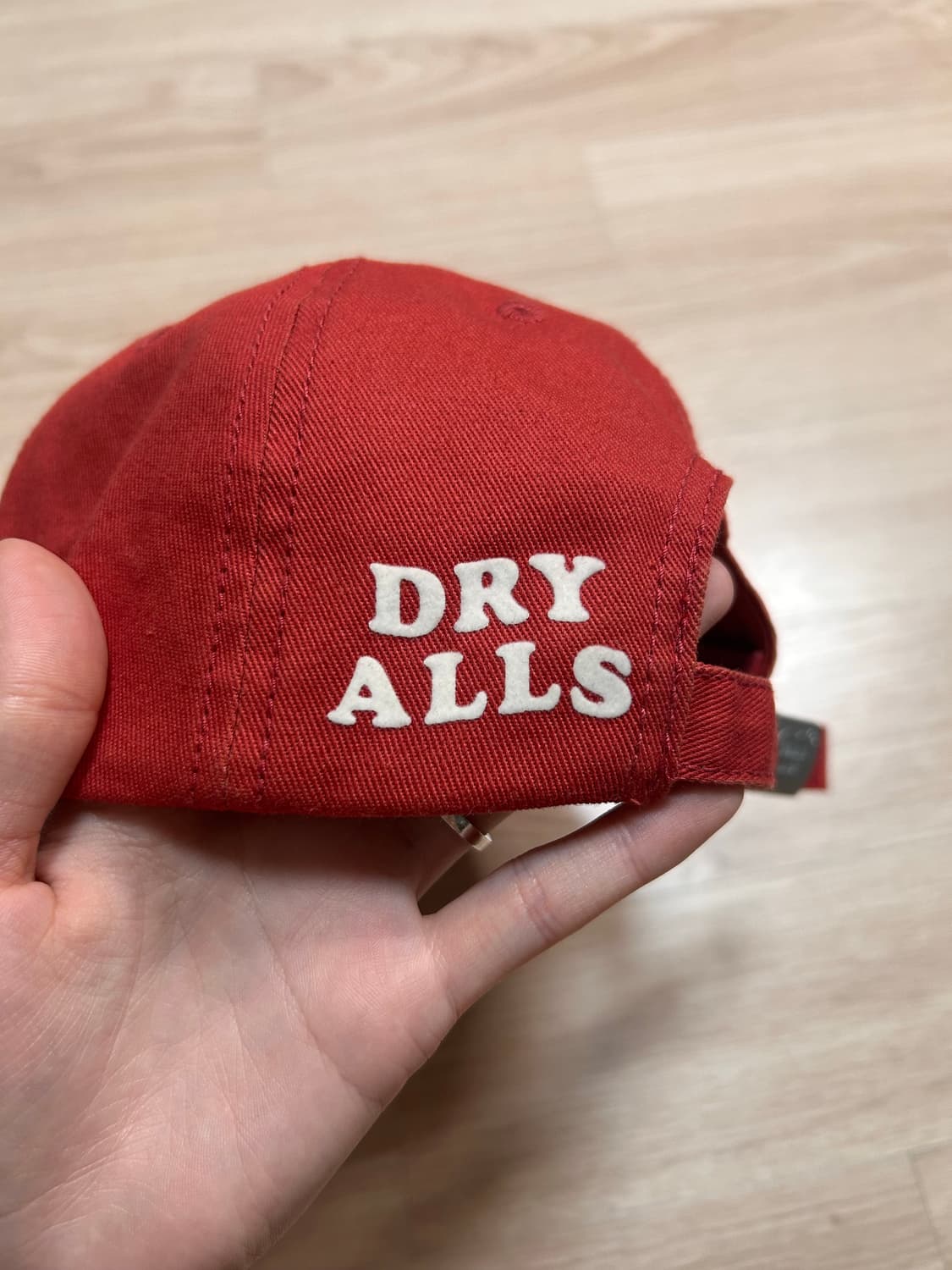 Human Made 휴먼메이드 볼캡 5 패널 캡 #2 레드 상품이미지3