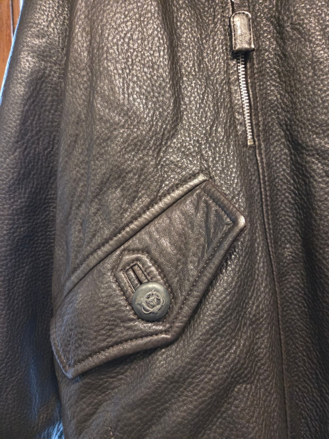 Sylvie schimmel 그레인레더 자켓 상품이미지4