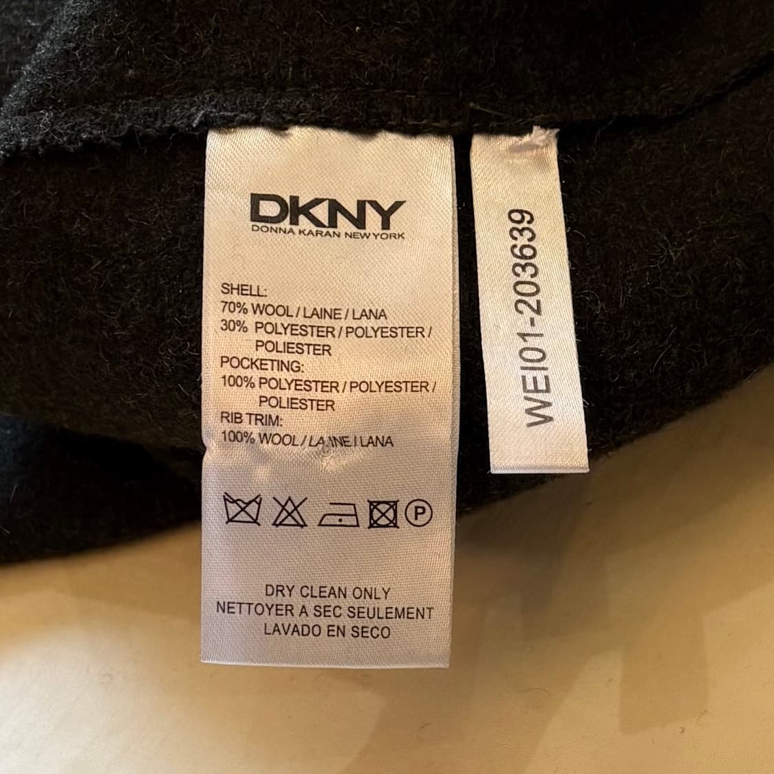 [100-102] DKNY 다크 올리브드랩 2way 봄버 자켓 상품이미지8