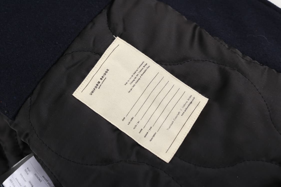 [L] 유니폼브릿지 양가죽 스타디움 자켓 상품이미지5