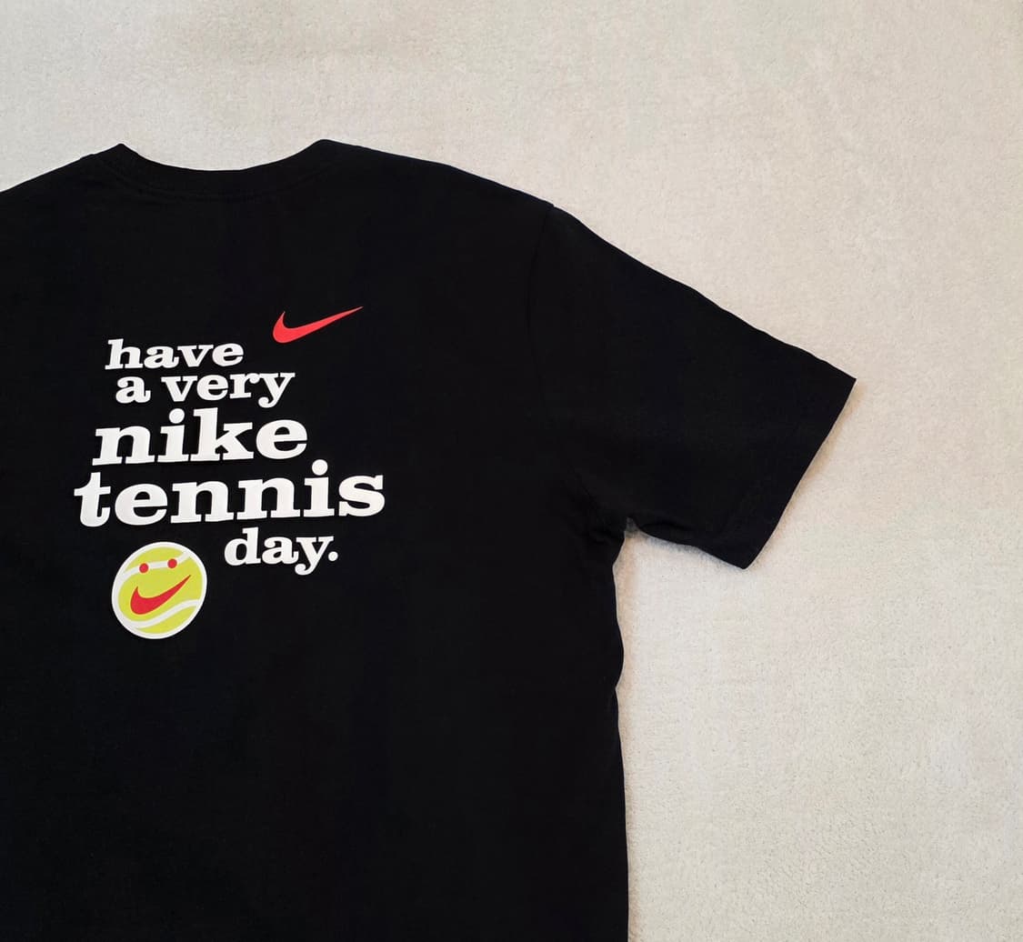 (남녀공용) NIKE 스마일 로고 반팔티 상품이미지5