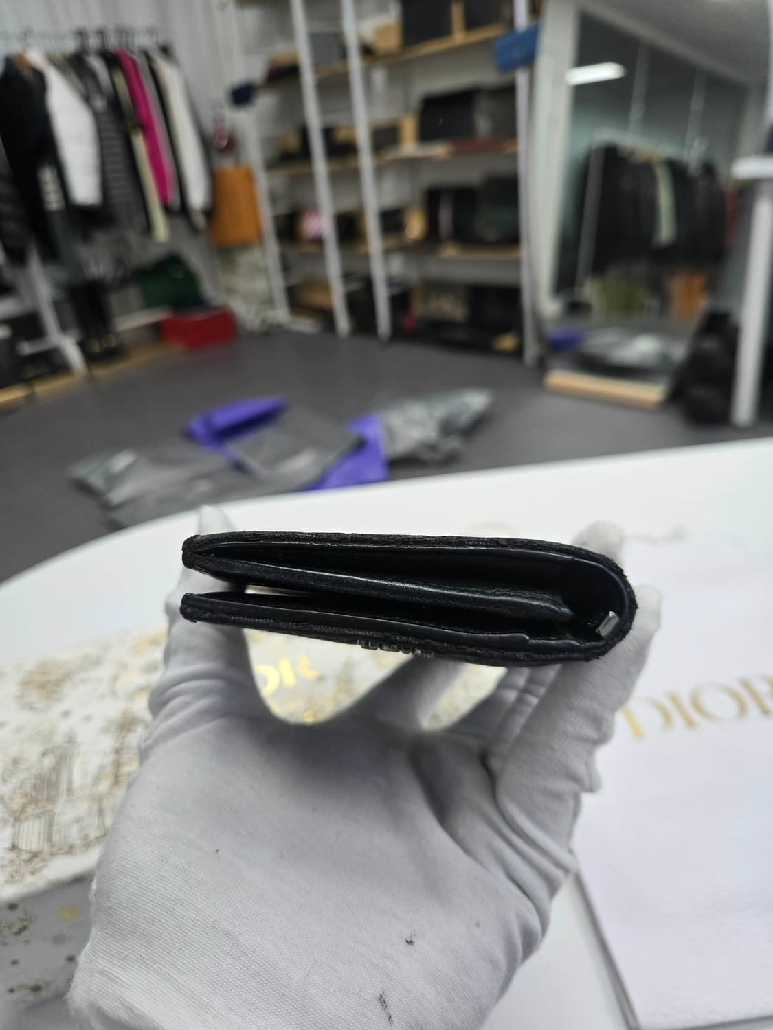 [A급컨디션] 디올 오블리크 장지갑 상품이미지4