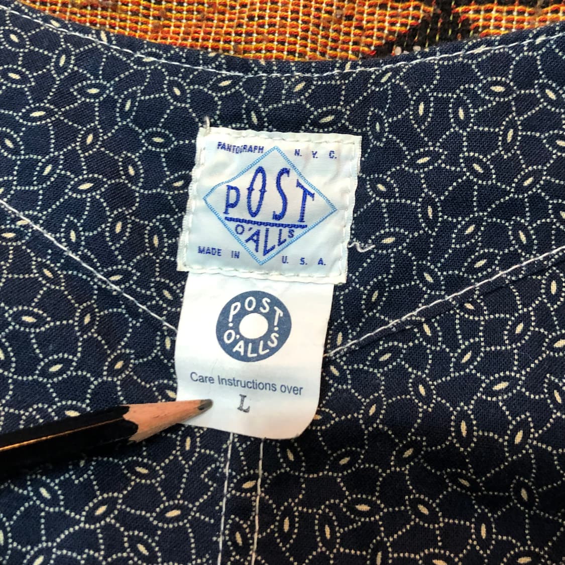 Post Overalls indigo eyes vest 상품이미지4
