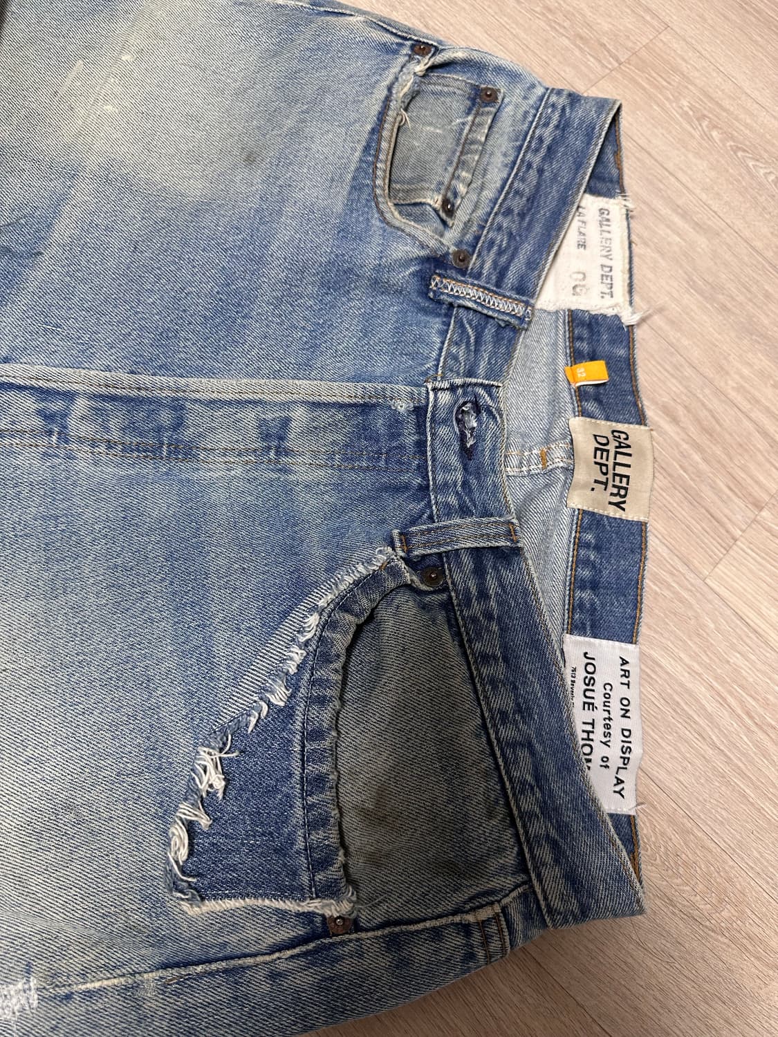 갤러리 디파트먼트 라 플레어 데님 32 상품이미지2