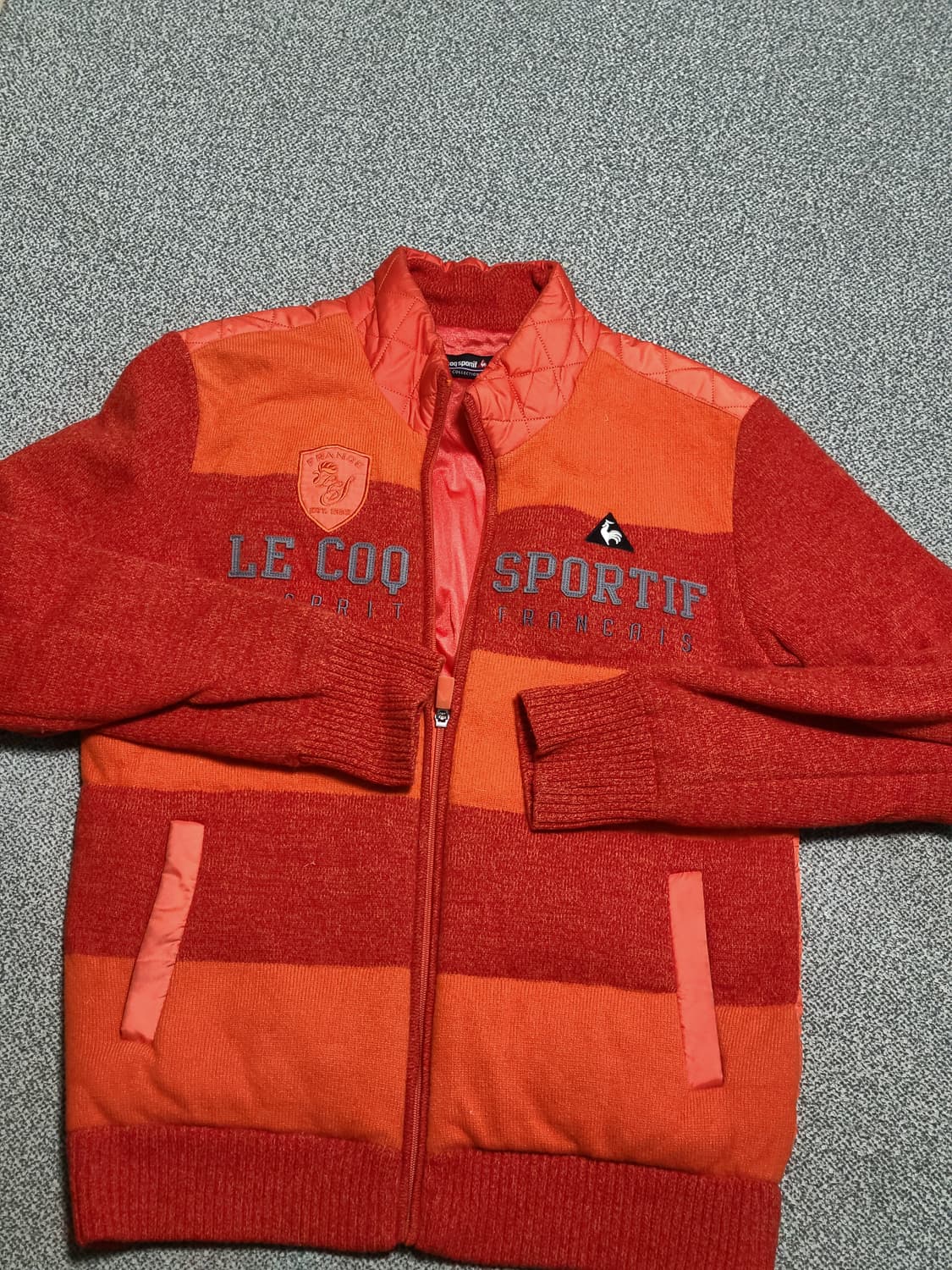 르꼬끄 스포르티브 남성 니트 덕다운 자켓 L 상품이미지1